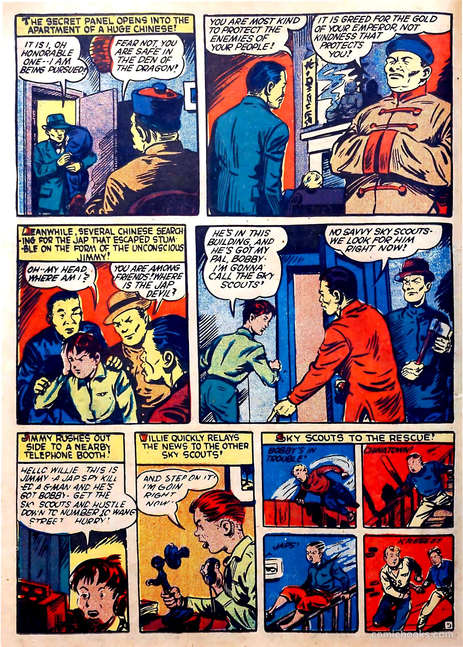 Captain Triumph Comics #6 — page 44 of 68