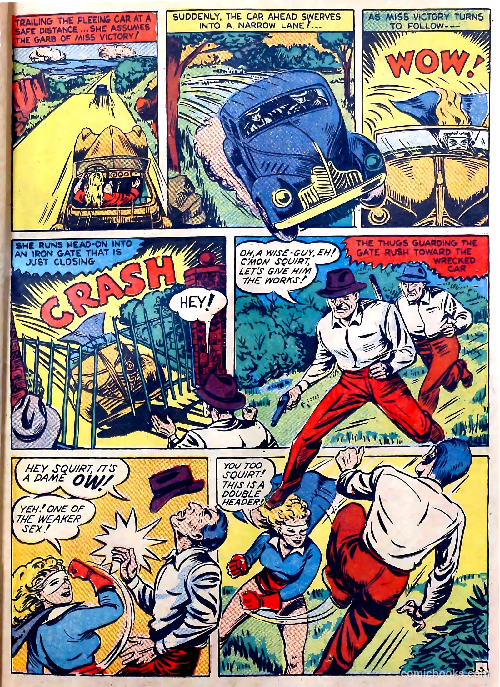 Captain Triumph Comics #6 — page 49 of 68