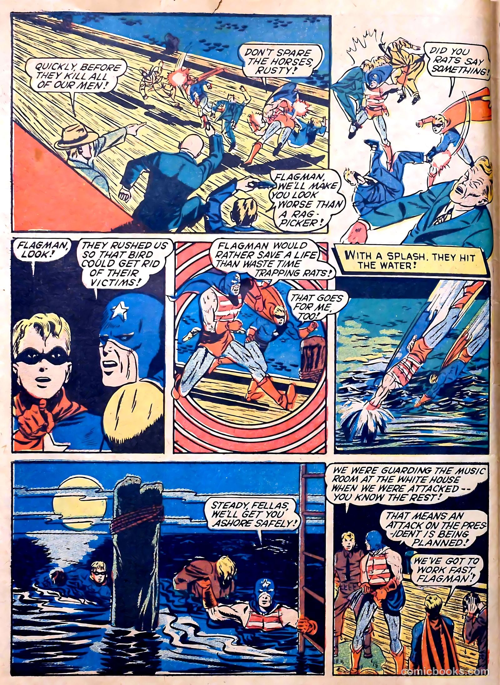 Captain Triumph Comics #6 — page 62 of 68