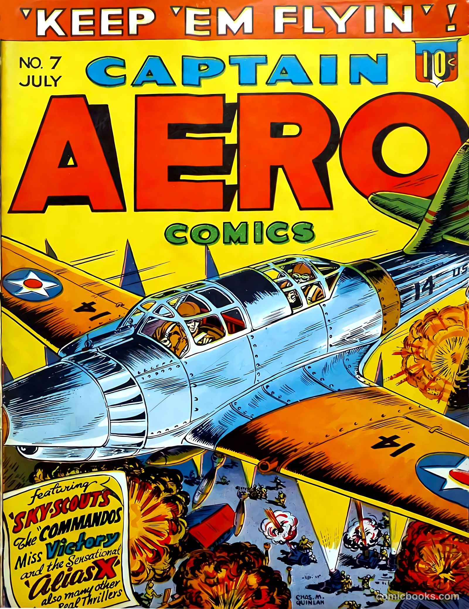 Captain Triumph Comics #7 — page 1 of 68