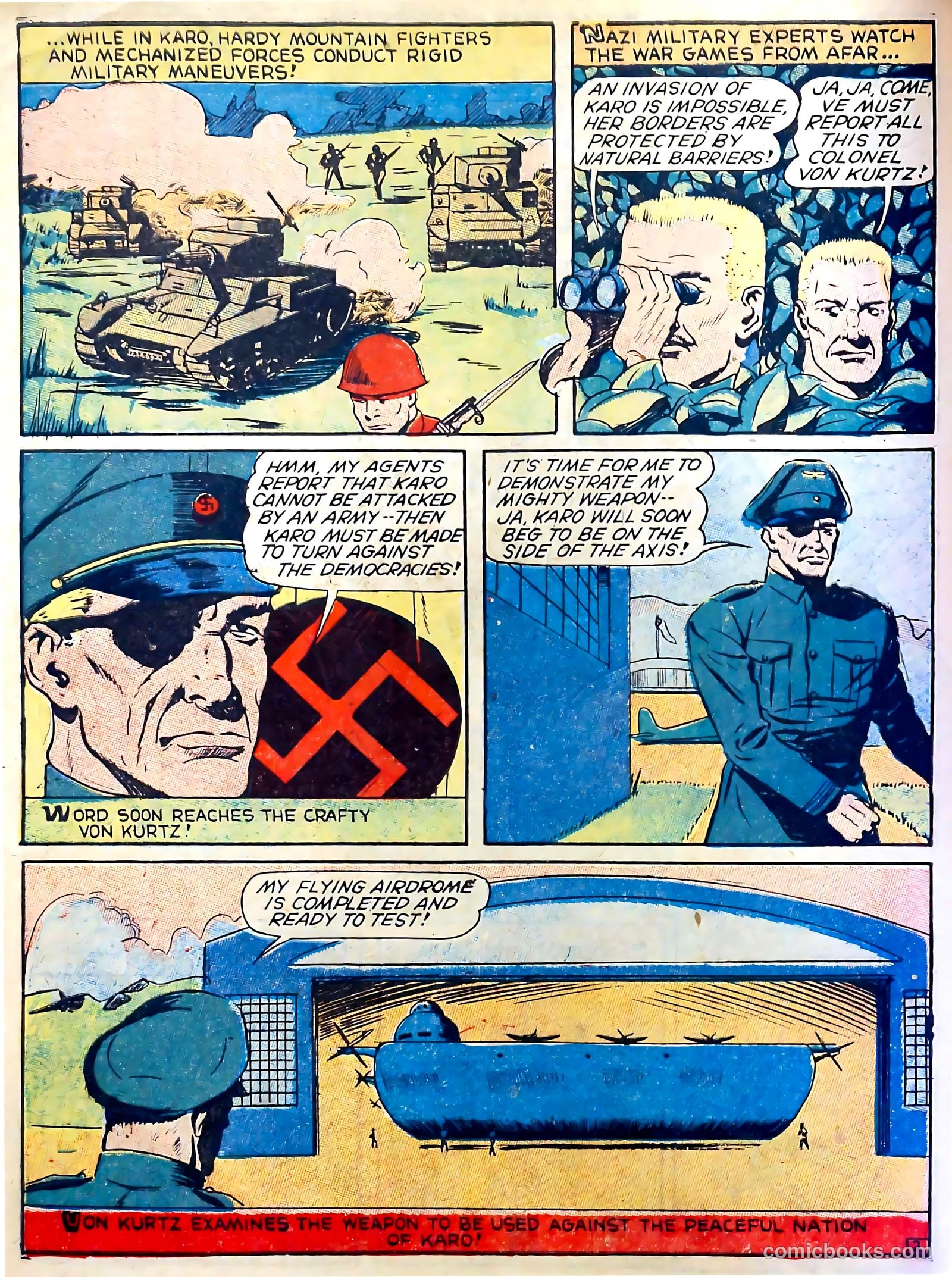 Captain Triumph Comics #7 — page 4 of 68