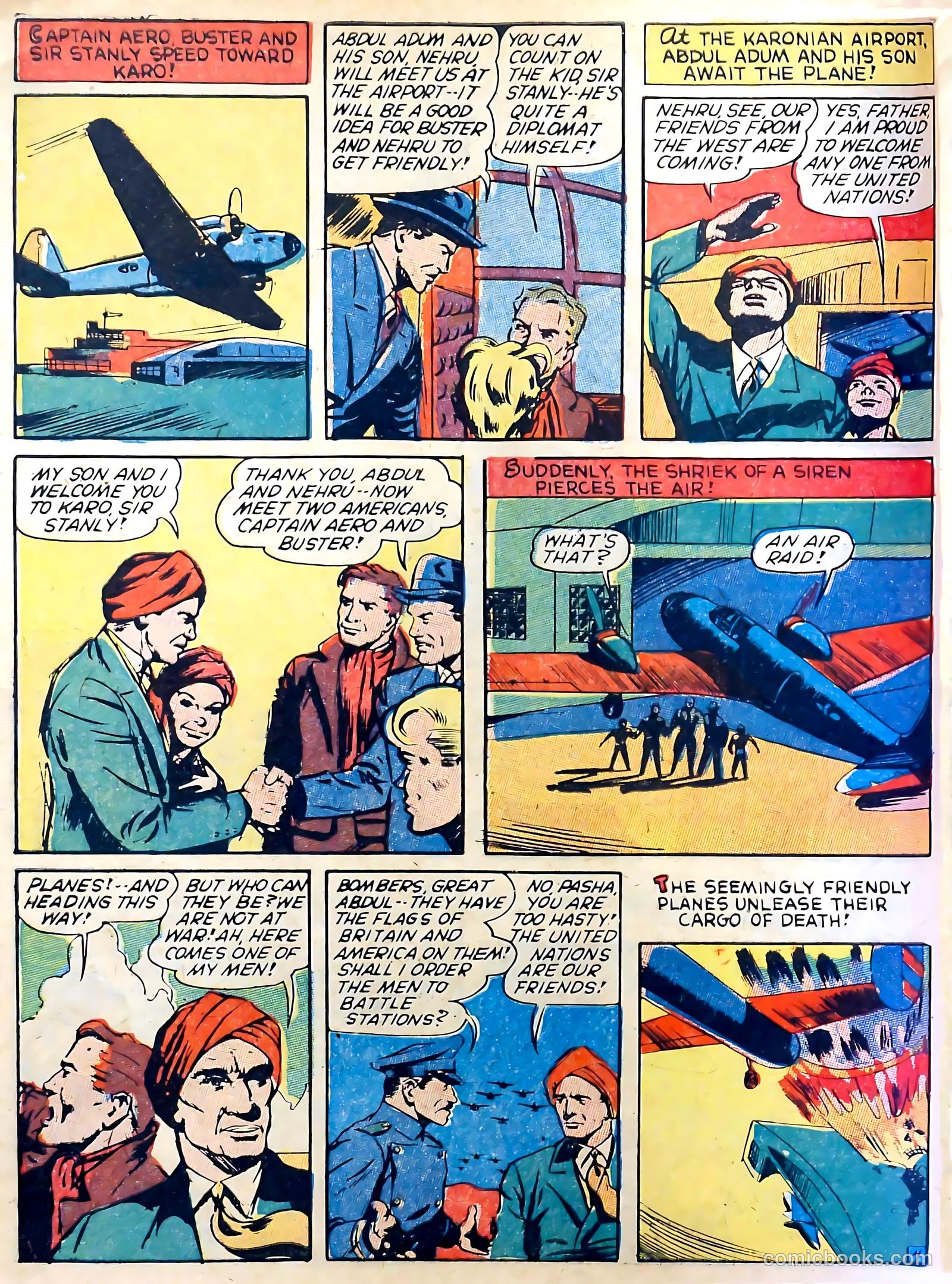 Captain Triumph Comics #7 — page 6 of 68