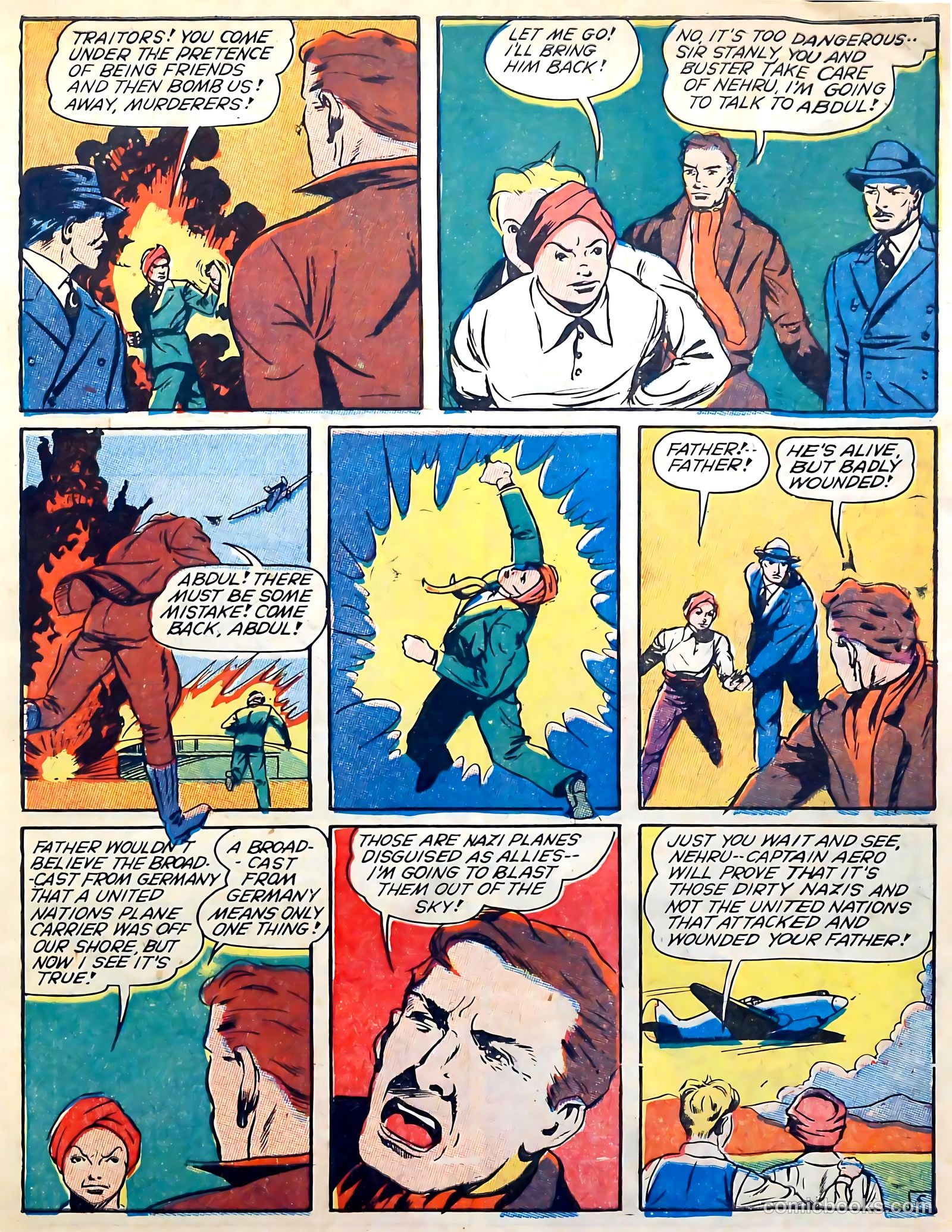 Captain Triumph Comics #7 — page 7 of 68
