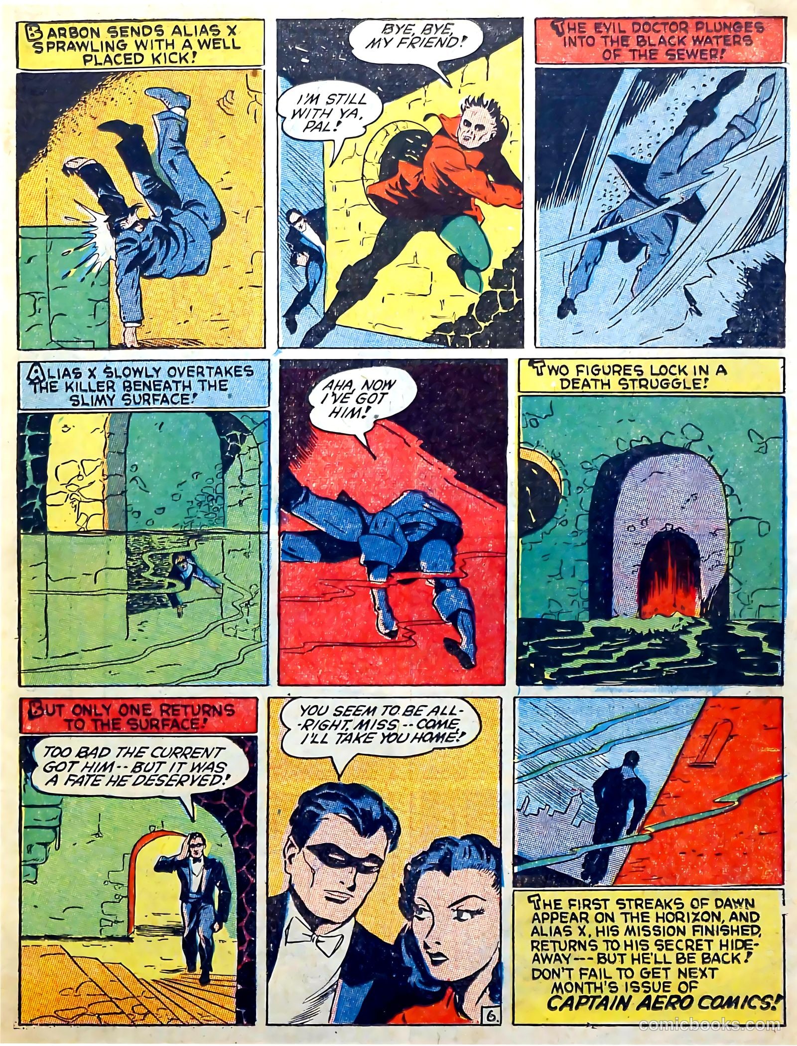 Captain Triumph Comics #7 — page 19 of 68