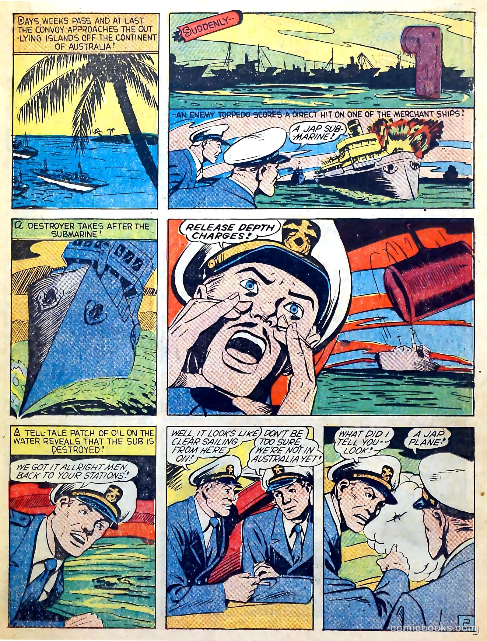Captain Triumph Comics #7 — page 35 of 68