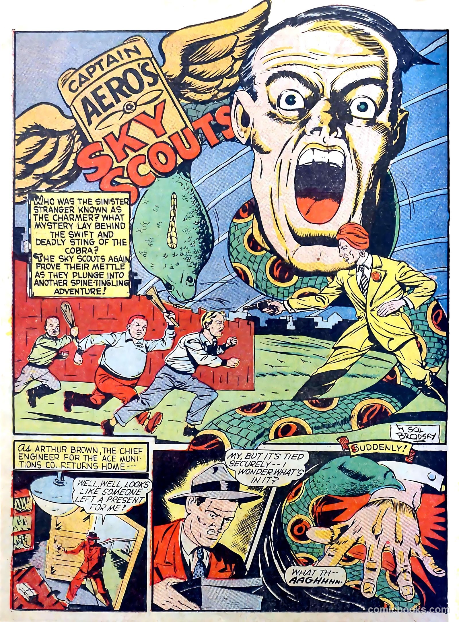 Captain Triumph Comics #7 — page 40 of 68