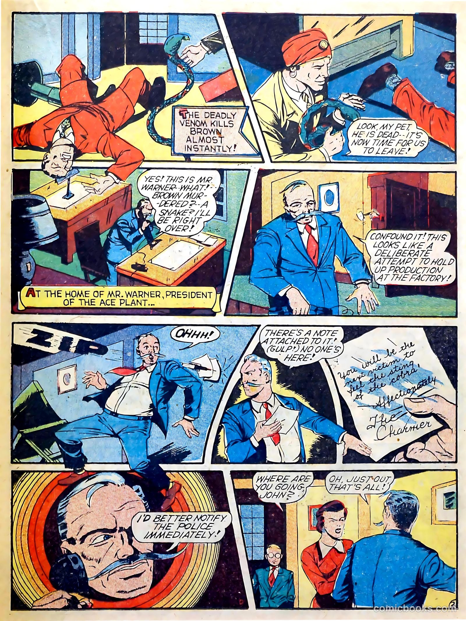 Captain Triumph Comics #7 — page 41 of 68