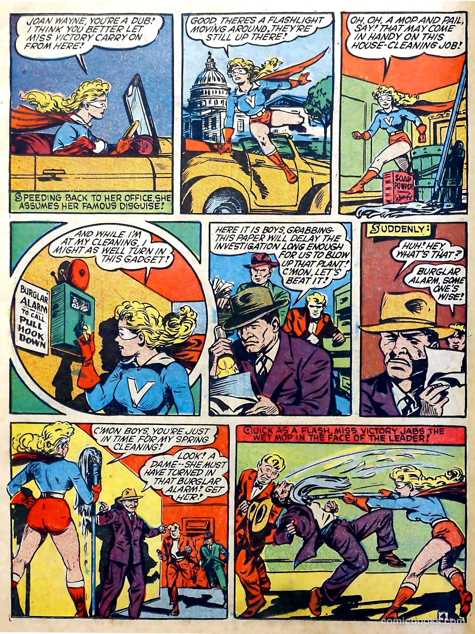 Captain Triumph Comics #7 — page 50 of 68