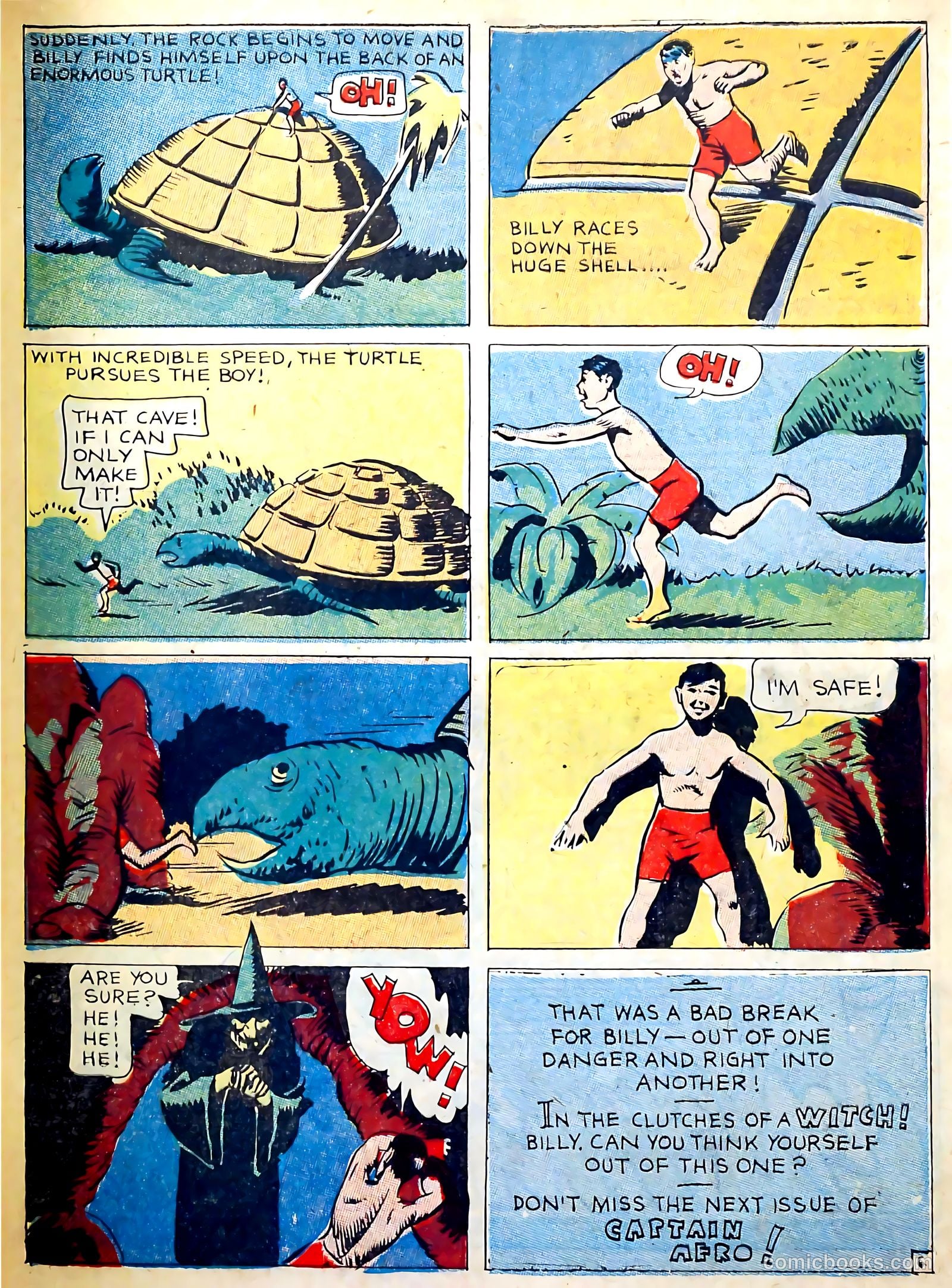 Captain Triumph Comics #7 — page 57 of 68