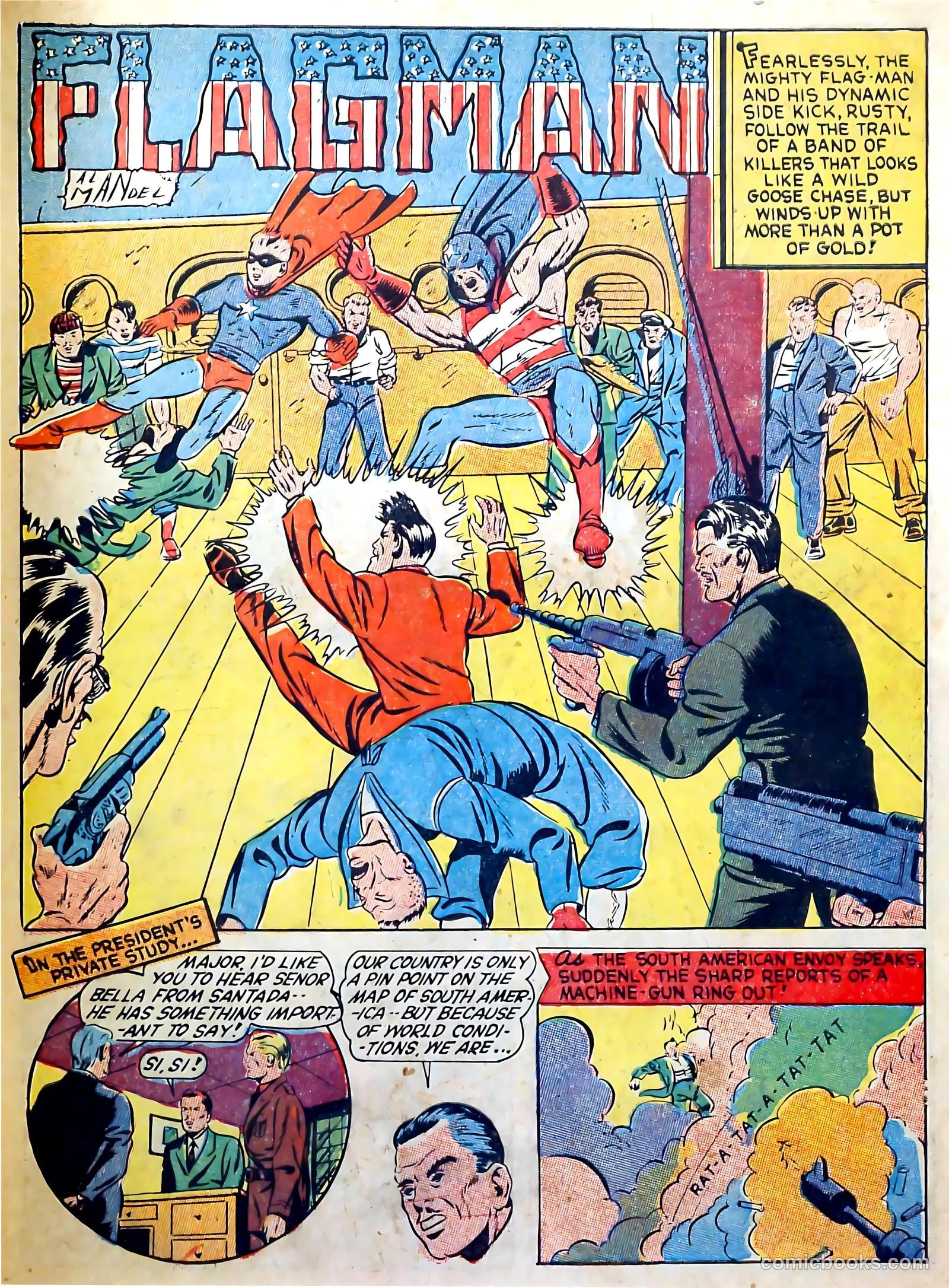 Captain Triumph Comics #7 — page 59 of 68