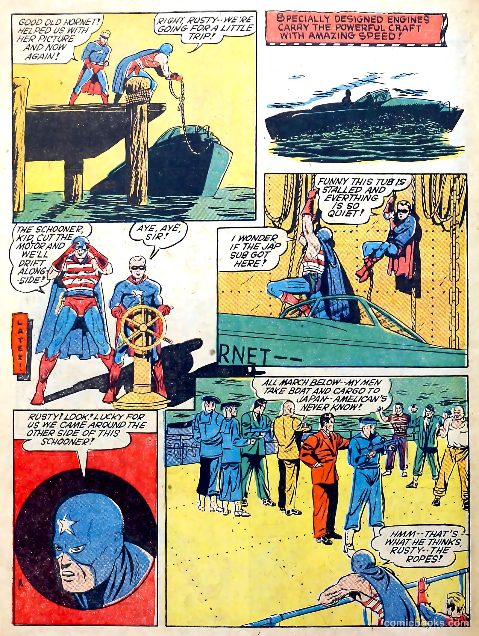 Captain Triumph Comics #7 — page 64 of 68