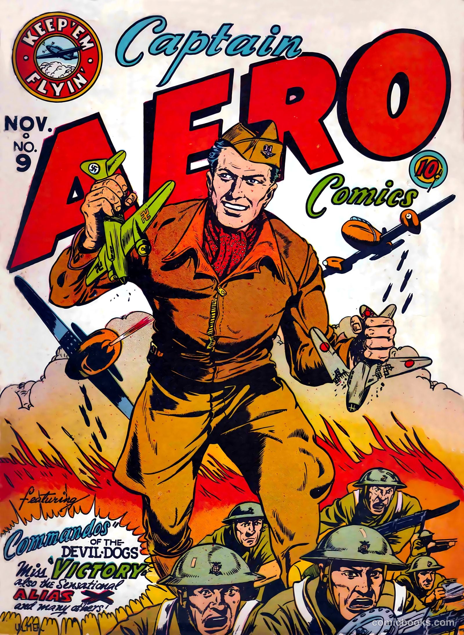 Captain Triumph Comics #9 — page 1 of 69