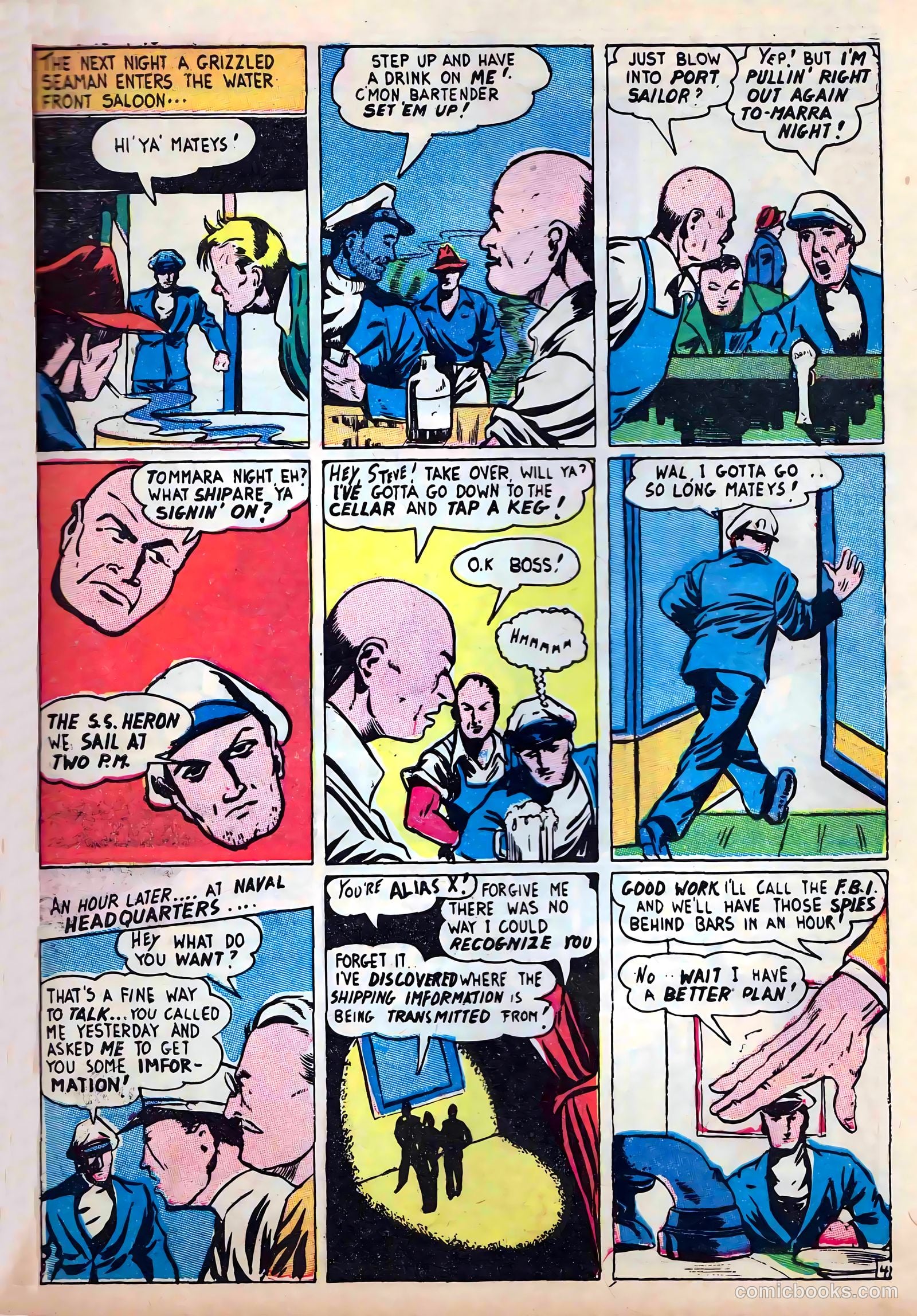 Captain Triumph Comics #9 — page 17 of 69