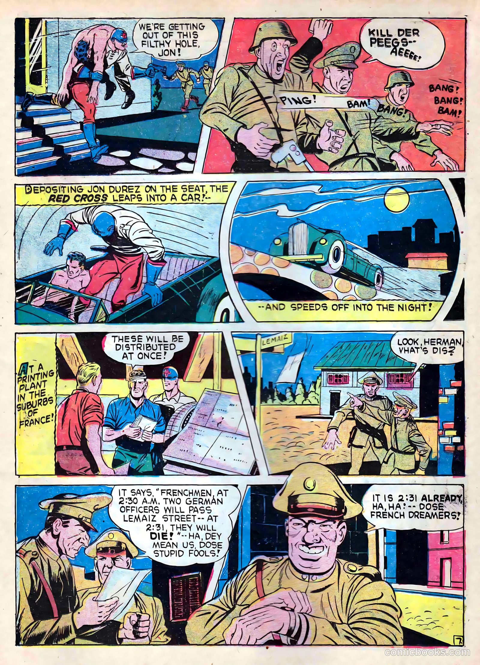 Captain Triumph Comics #9 — page 32 of 69