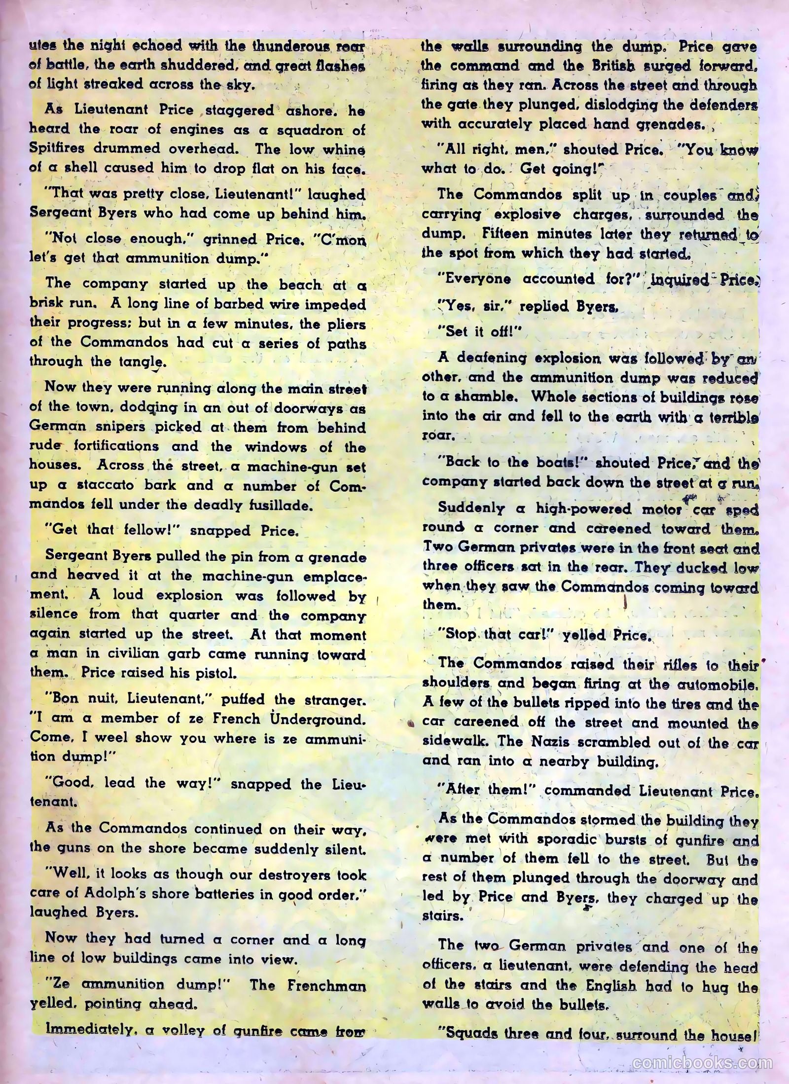 Captain Triumph Comics #9 — page 35 of 69