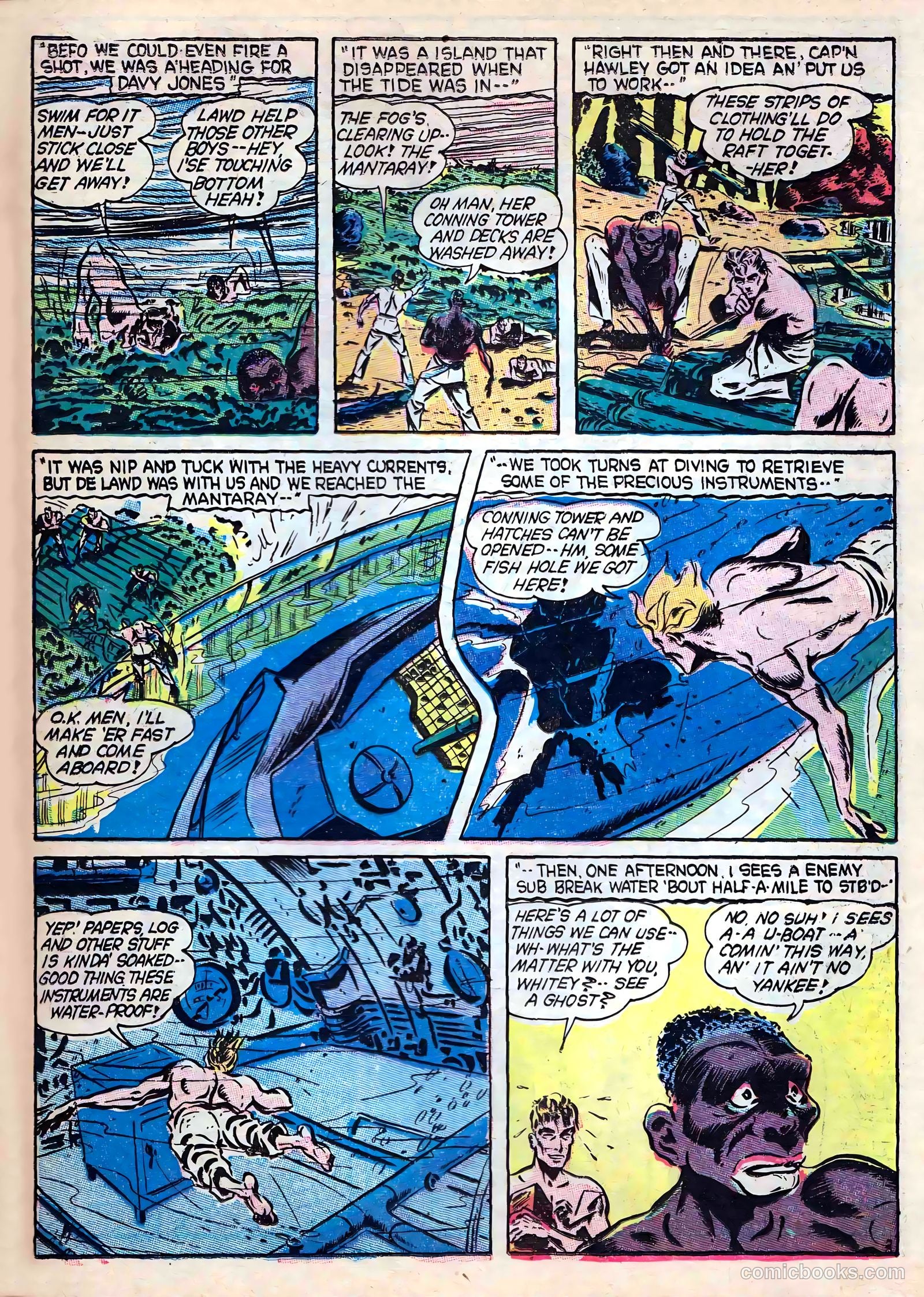 Captain Triumph Comics #9 — page 45 of 69