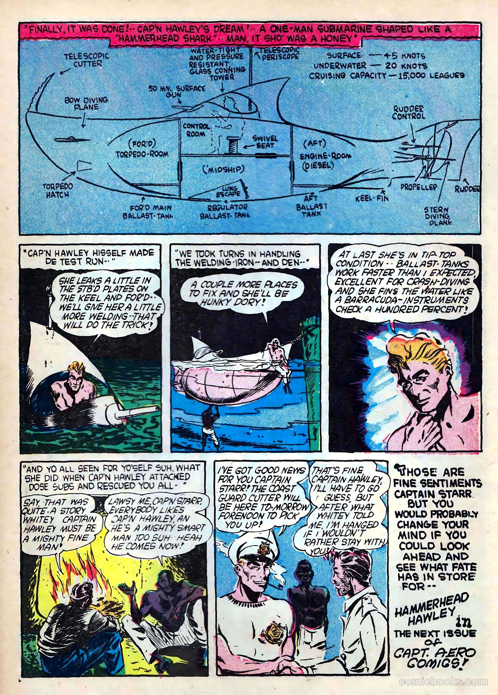 Captain Triumph Comics #9 — page 49 of 69