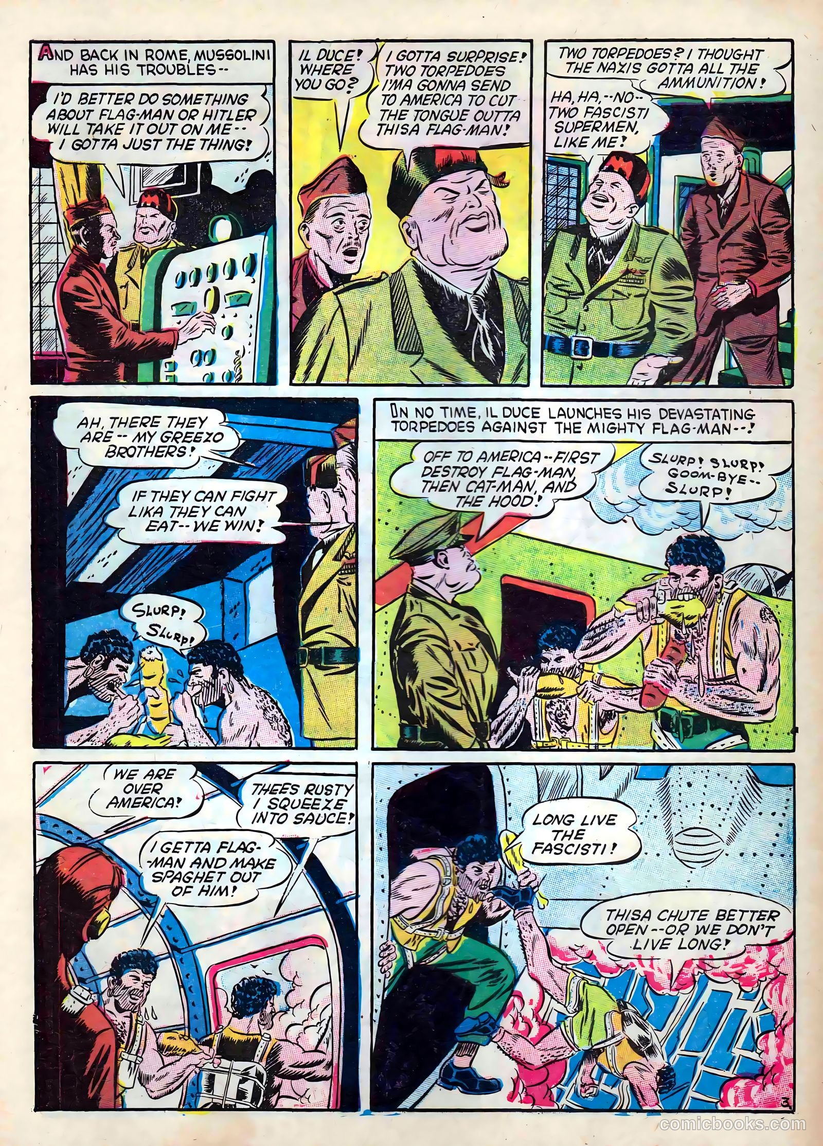 Captain Triumph Comics #9 — page 60 of 69