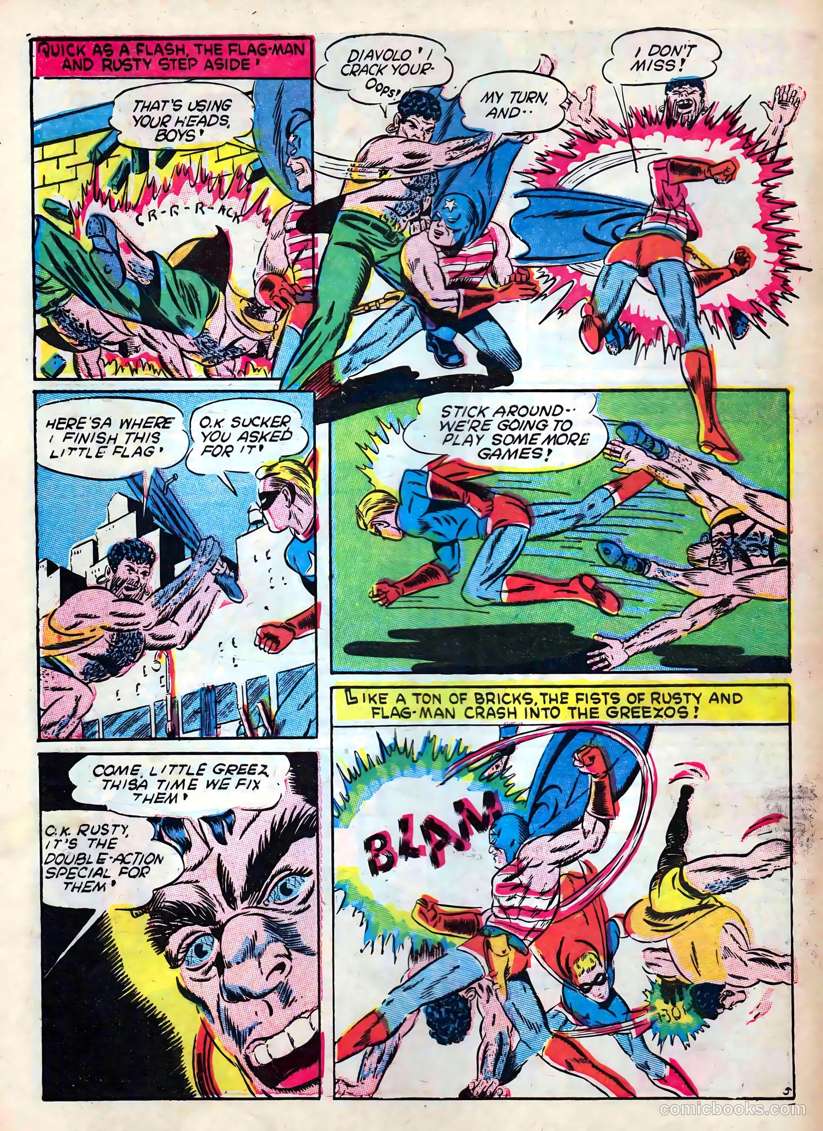 Captain Triumph Comics #9 — page 62 of 69