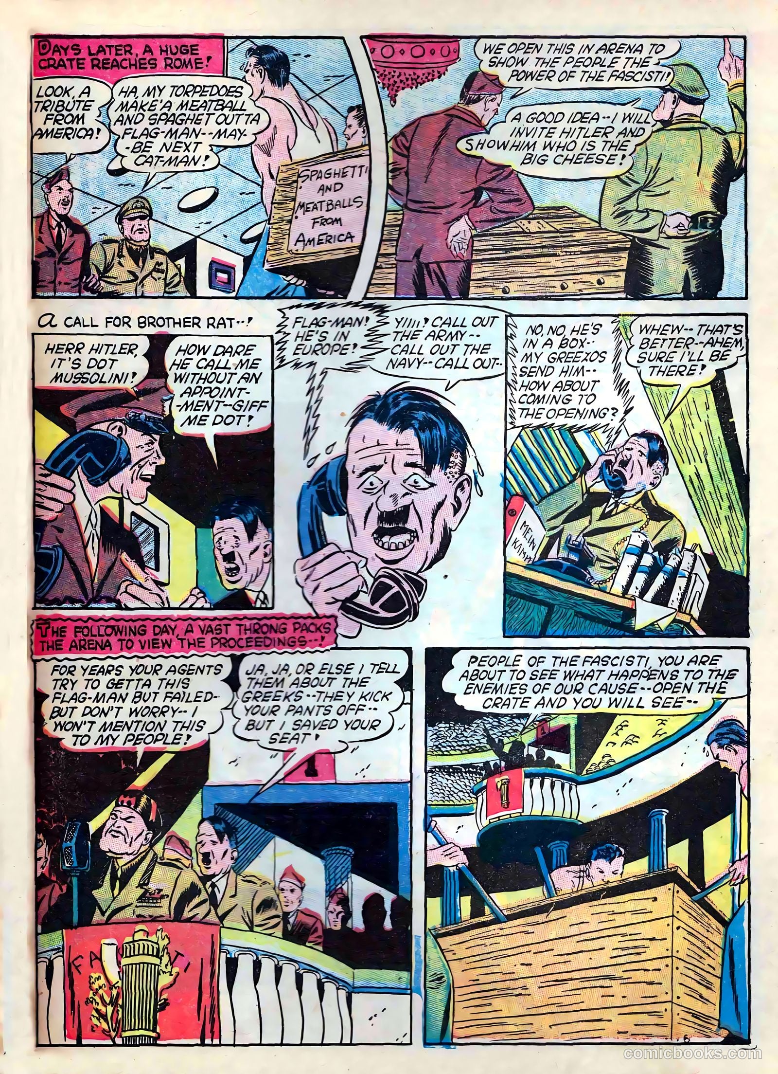 Captain Triumph Comics #9 — page 63 of 69