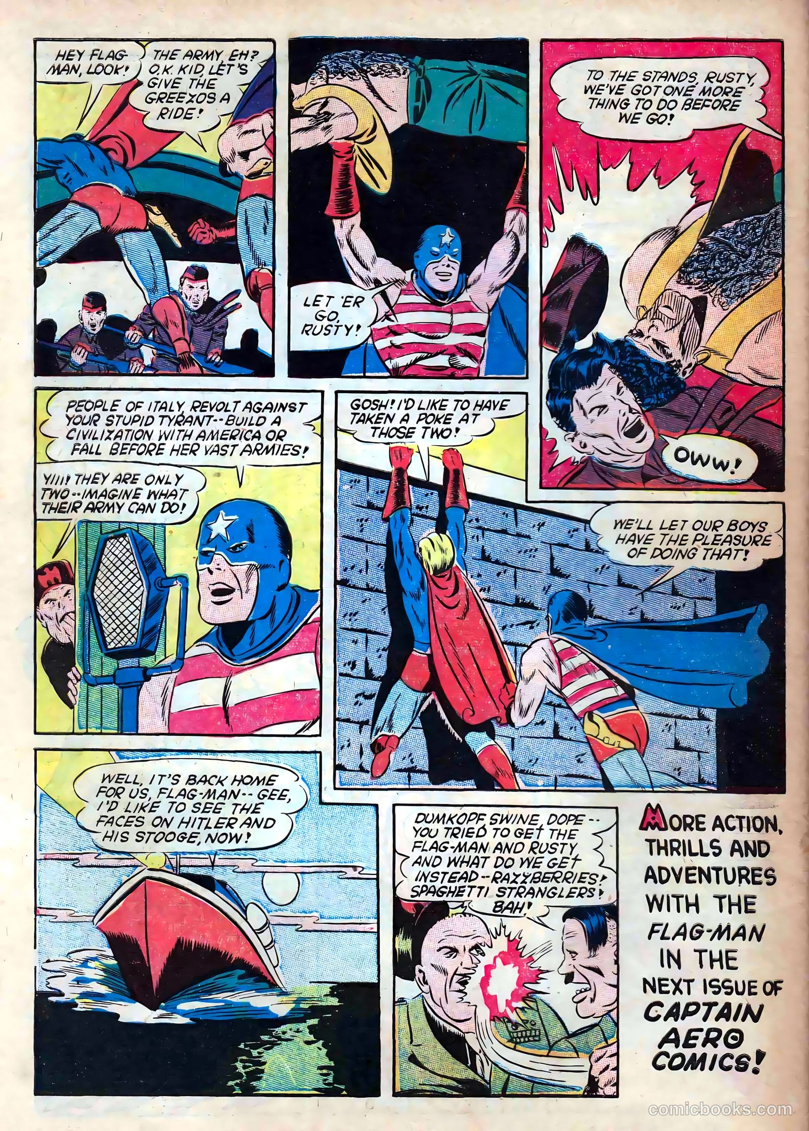 Captain Triumph Comics #9 — page 66 of 69