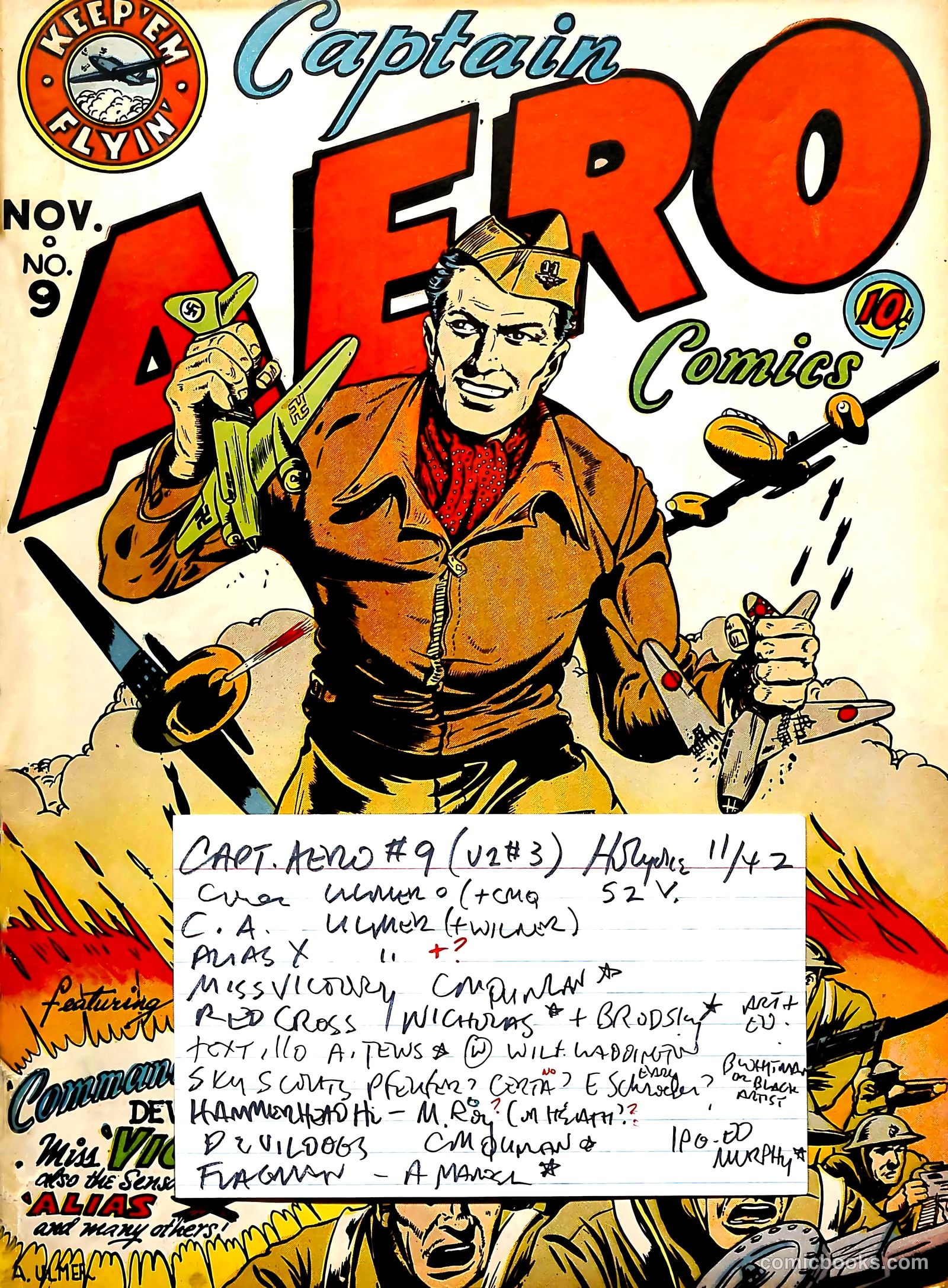 Captain Triumph Comics #9 — page 69 of 69