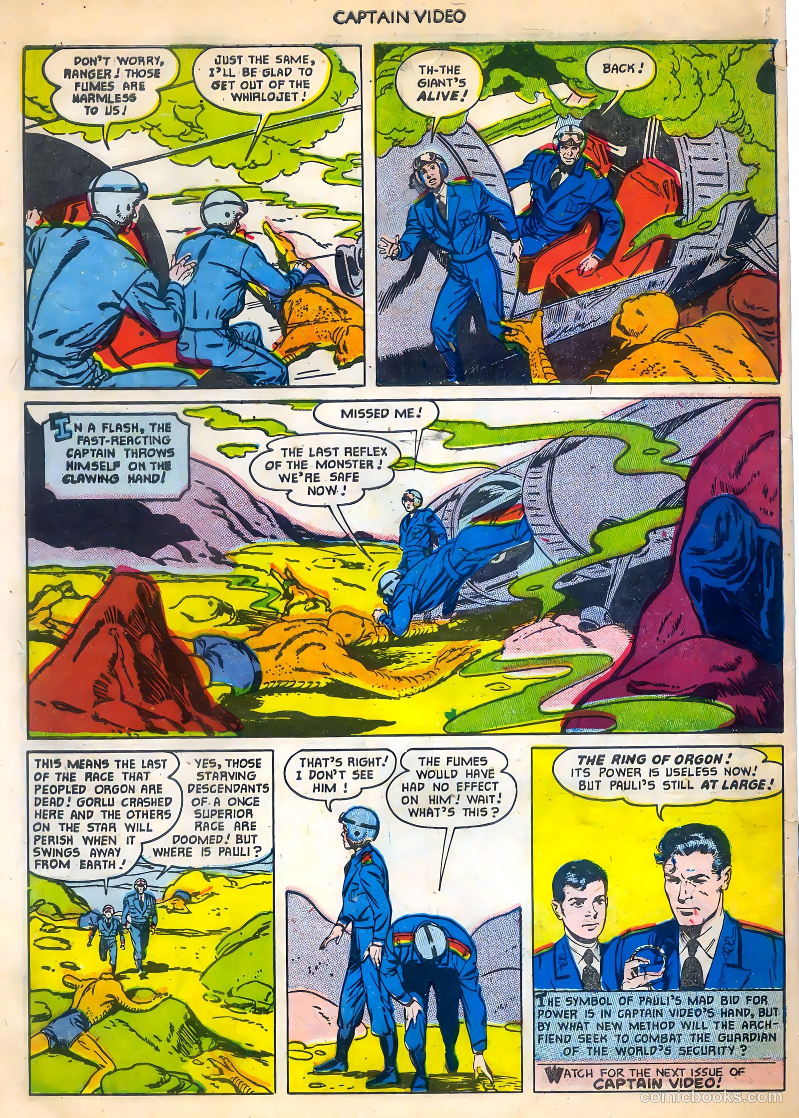 Captain Video #4 — page 50 of 52