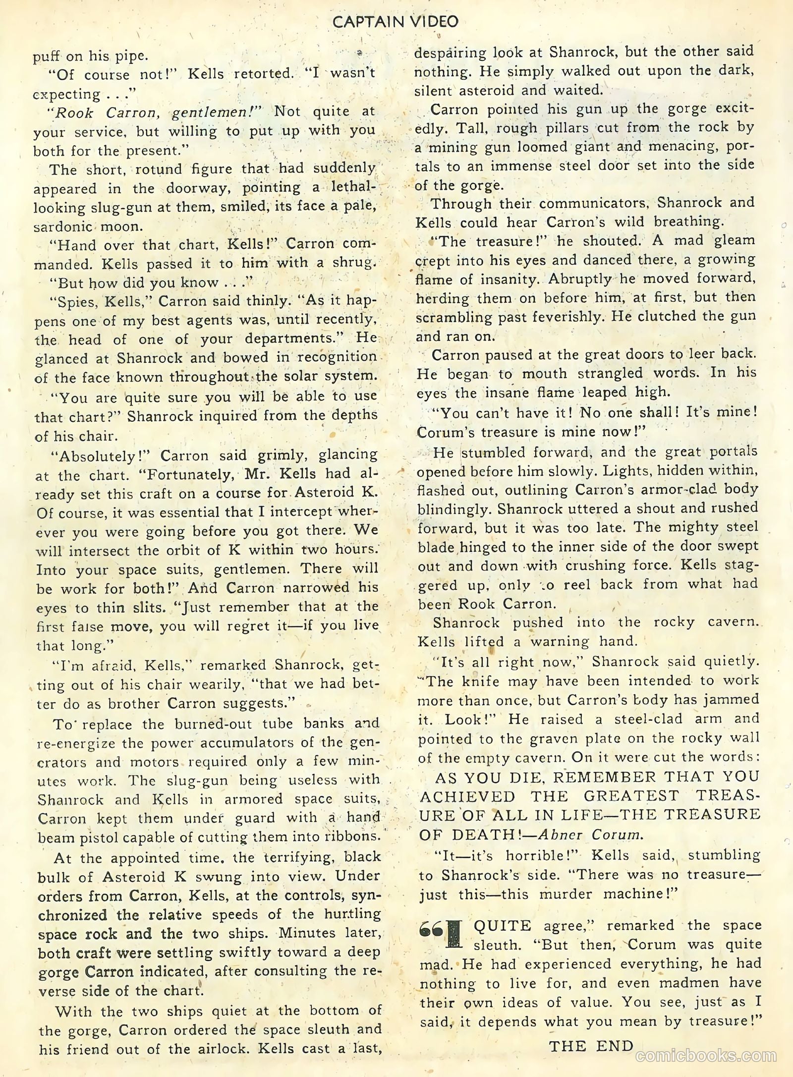 Captain Video #5 — page 22 of 36