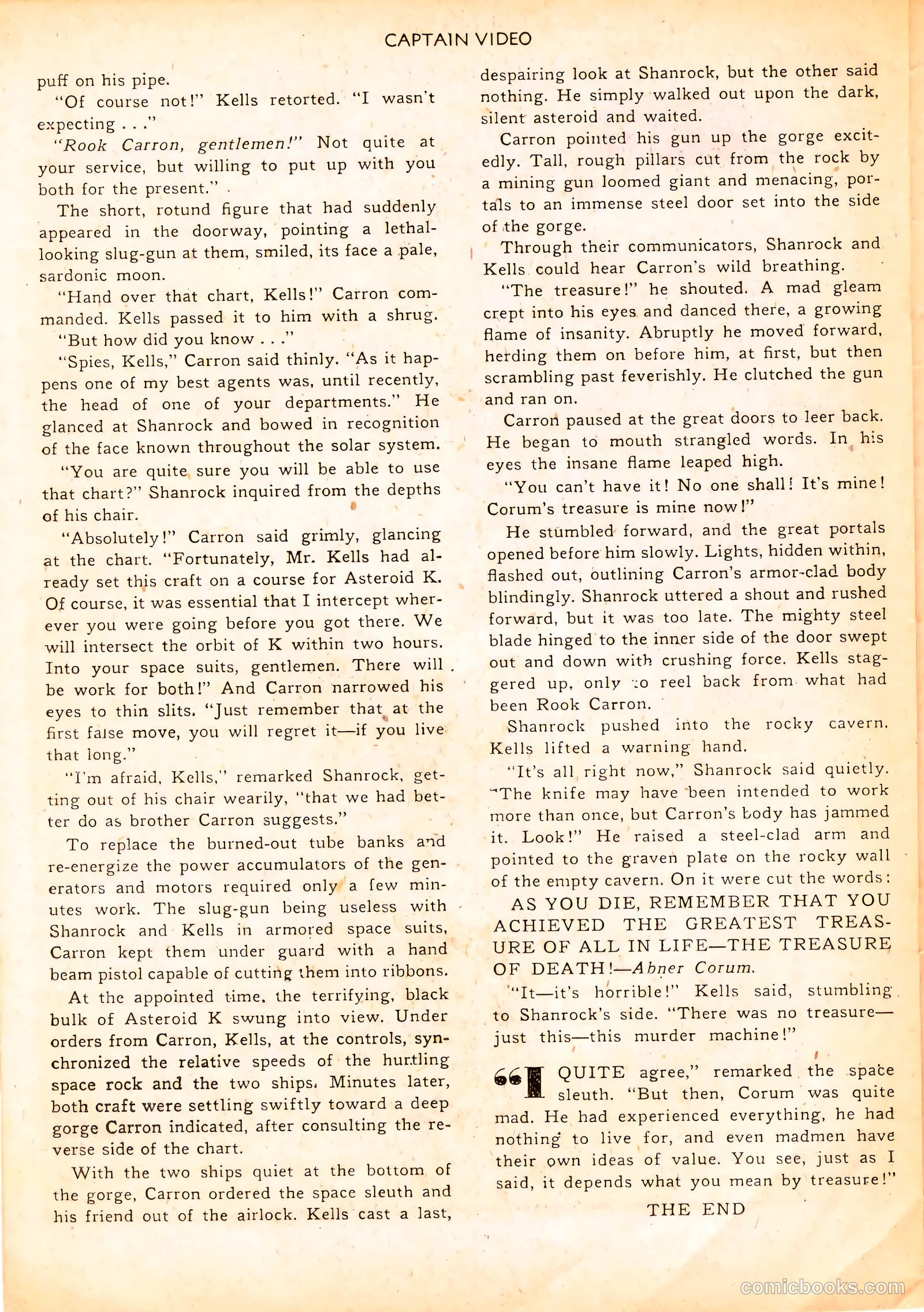 Captain Video #5 — page 22 of 36