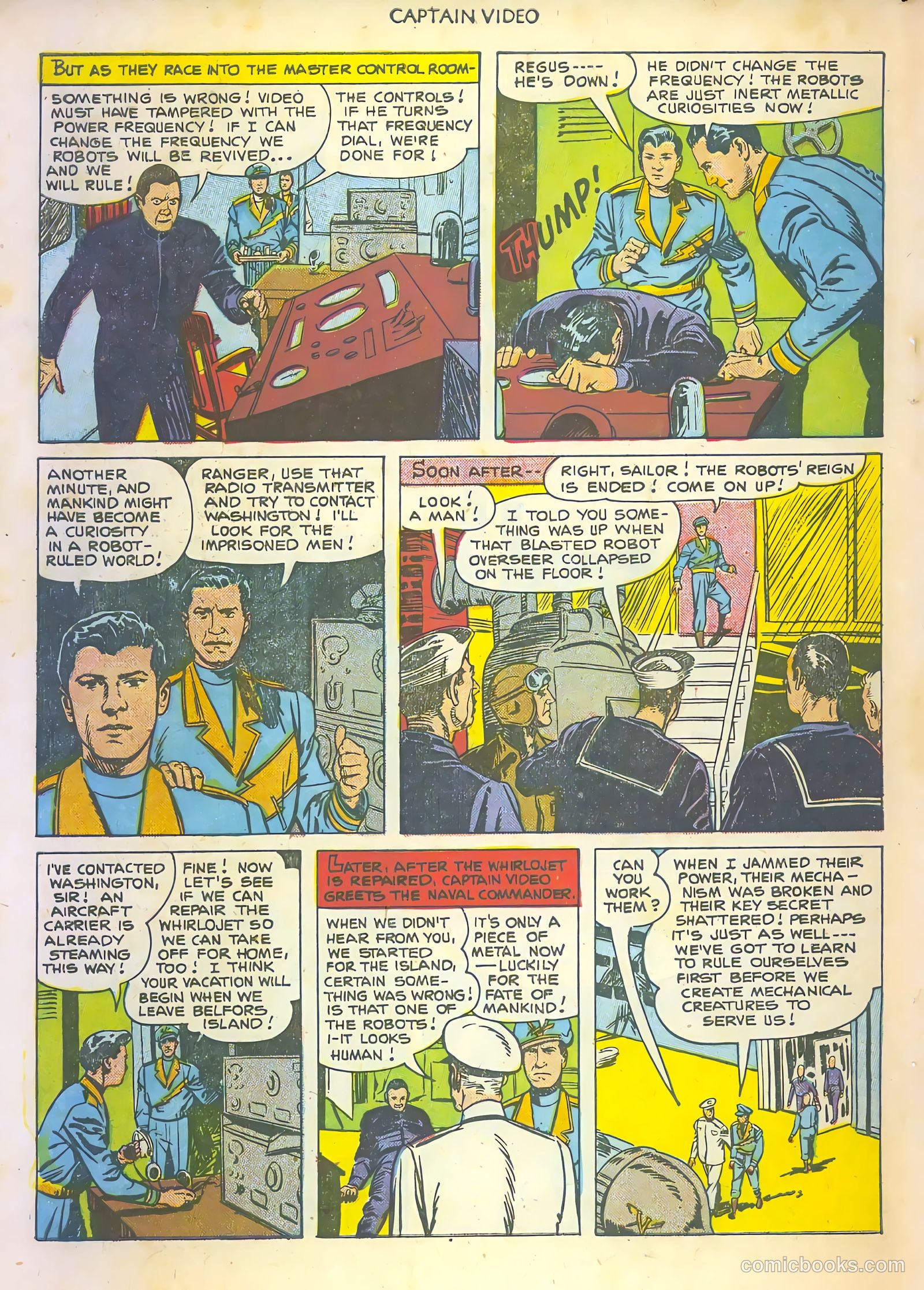 Captain Video #6 — page 34 of 36