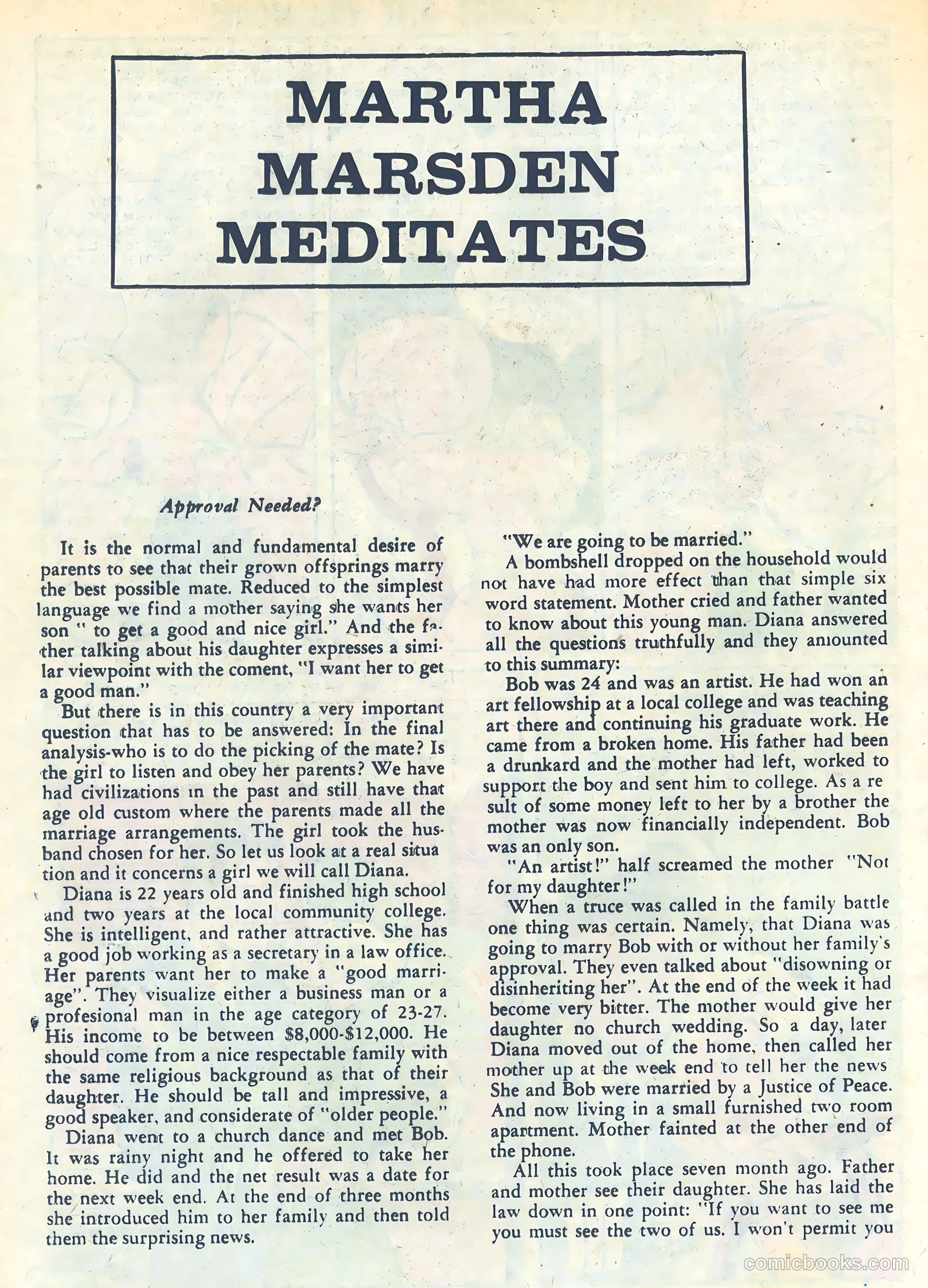 Career Girl Romances #24 — page 20 of 37