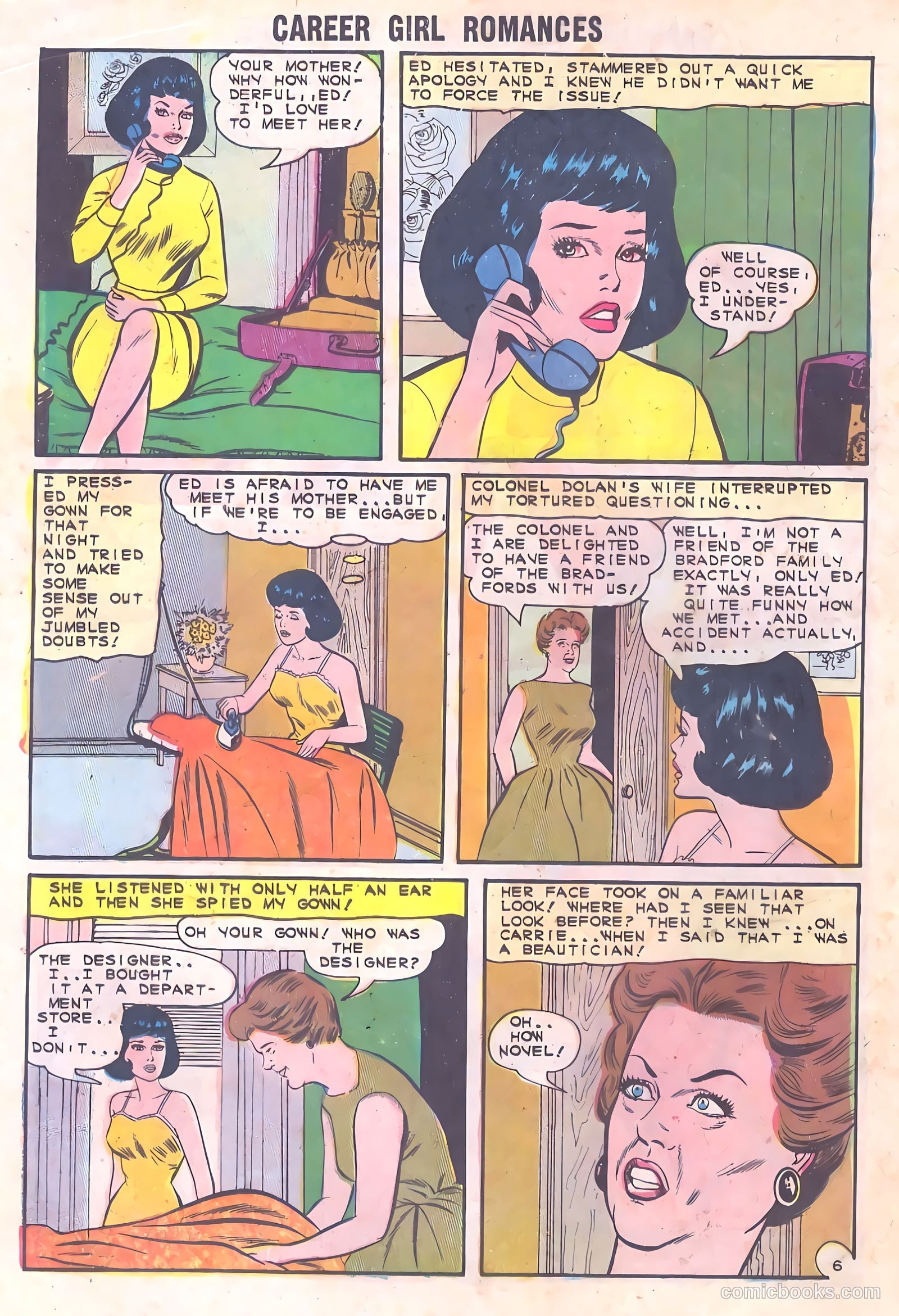 Career Girl Romances #25 — page 18 of 36