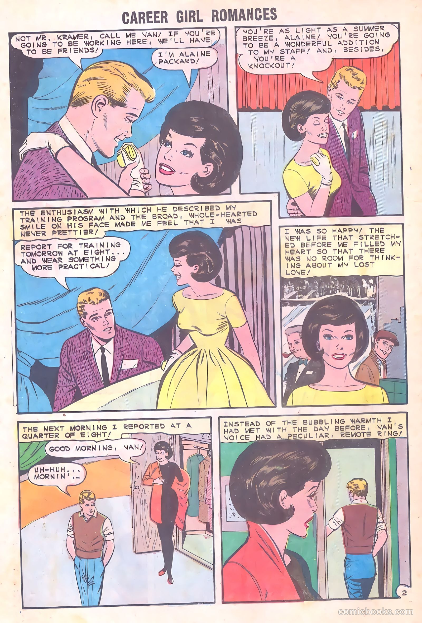 Career Girl Romances #25 — page 26 of 36