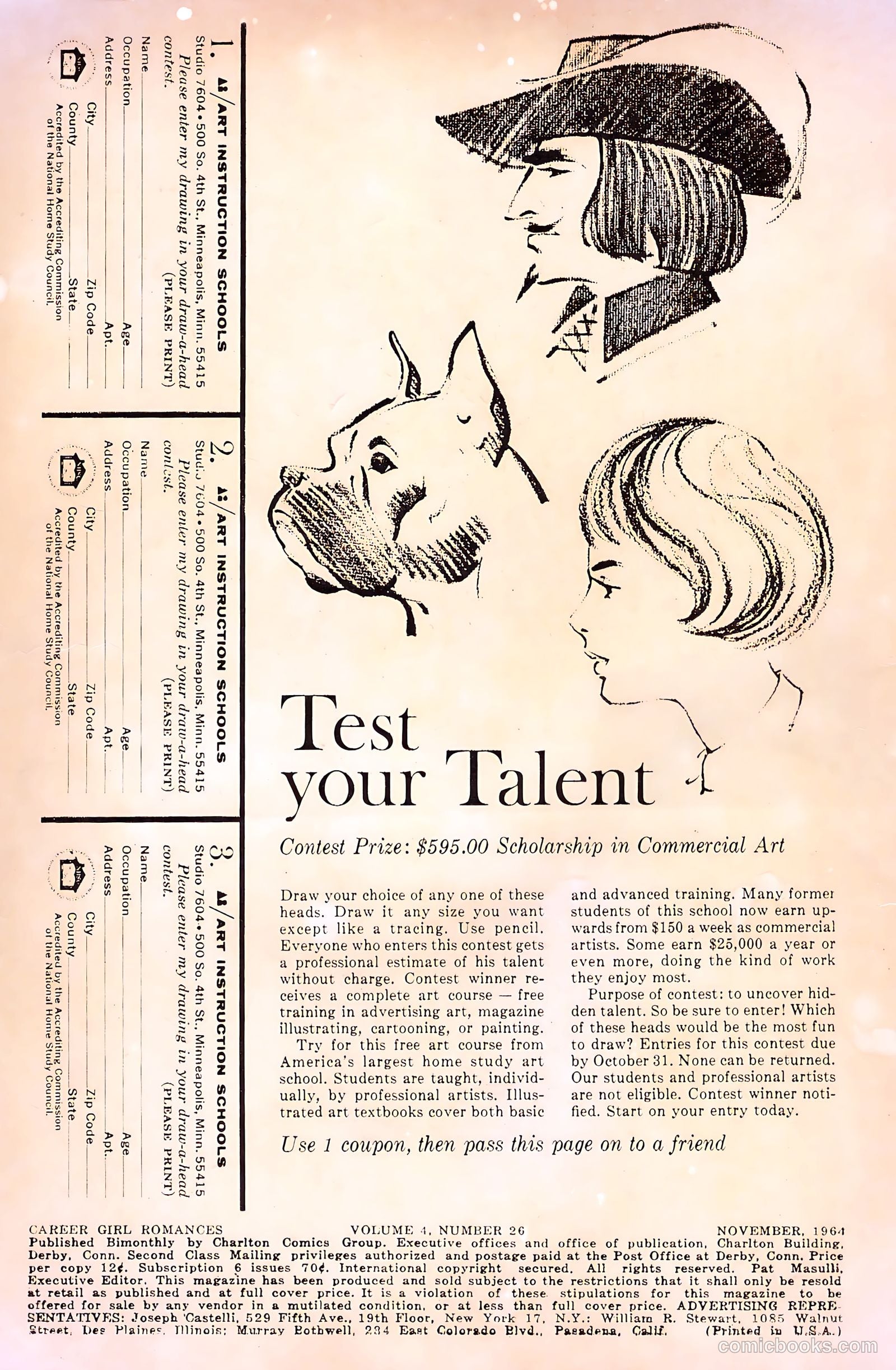 Career Girl Romances #26 — page 2 of 37