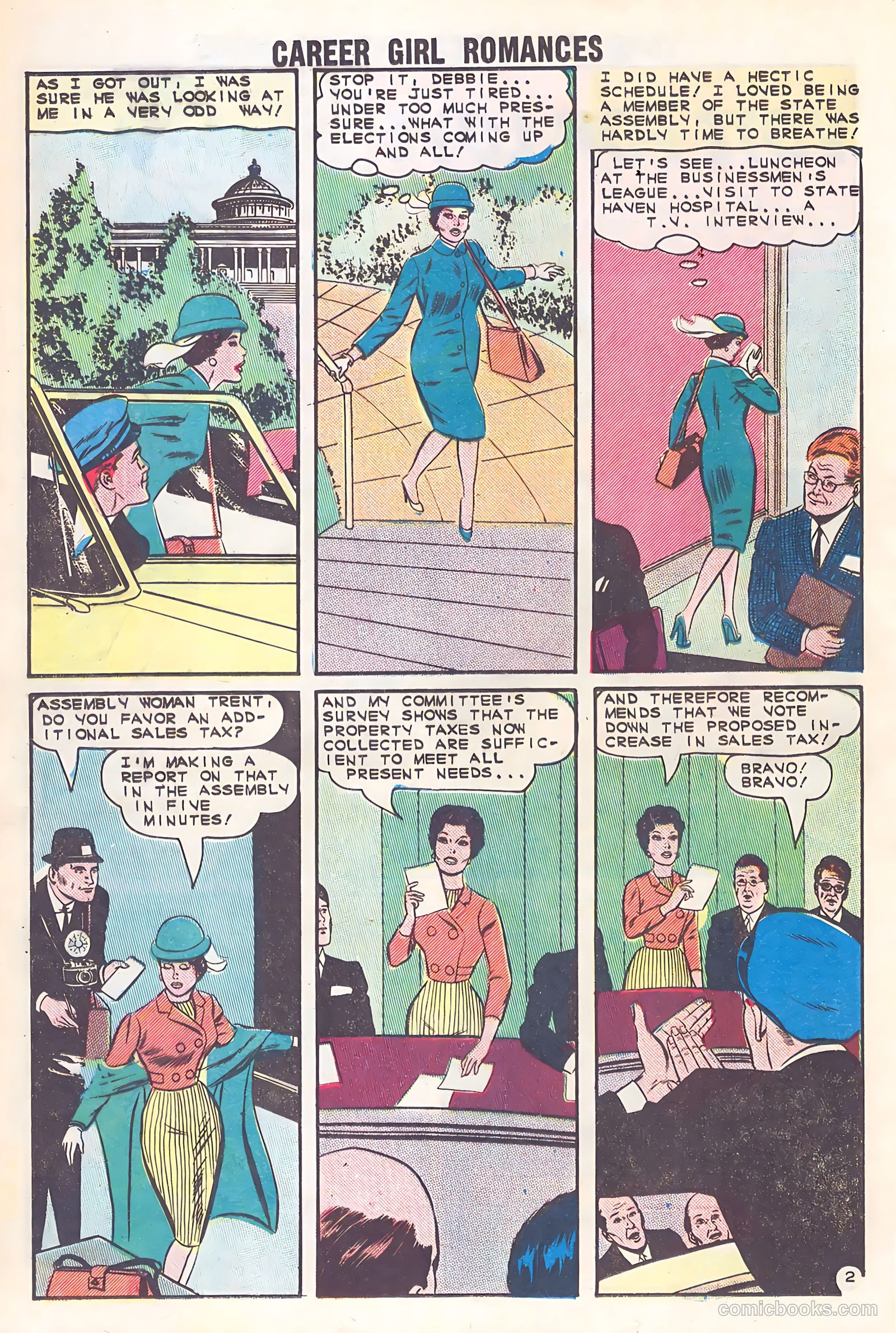 Career Girl Romances #26 — page 12 of 37