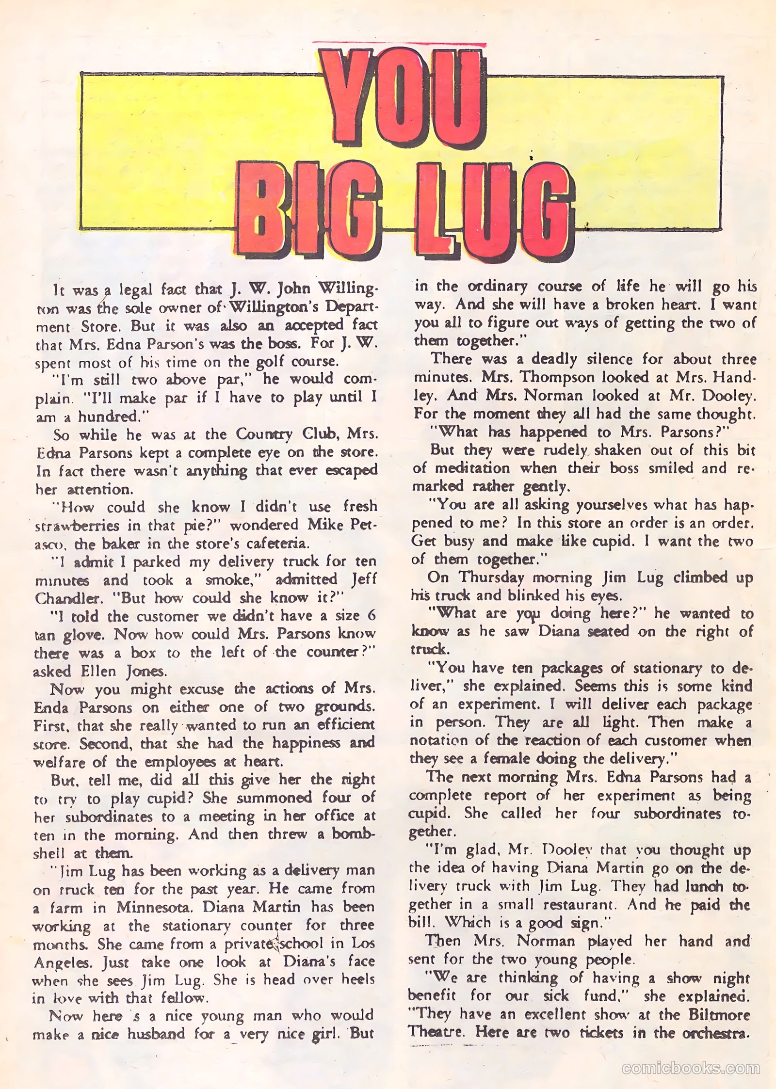 Career Girl Romances #26 — page 20 of 37