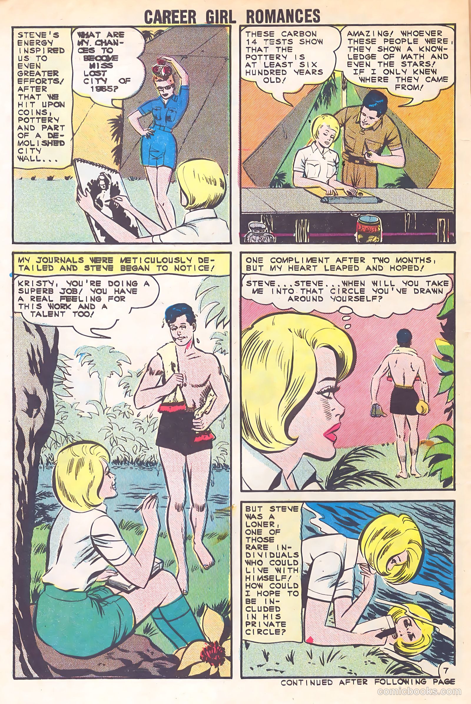 Career Girl Romances #26 — page 30 of 37