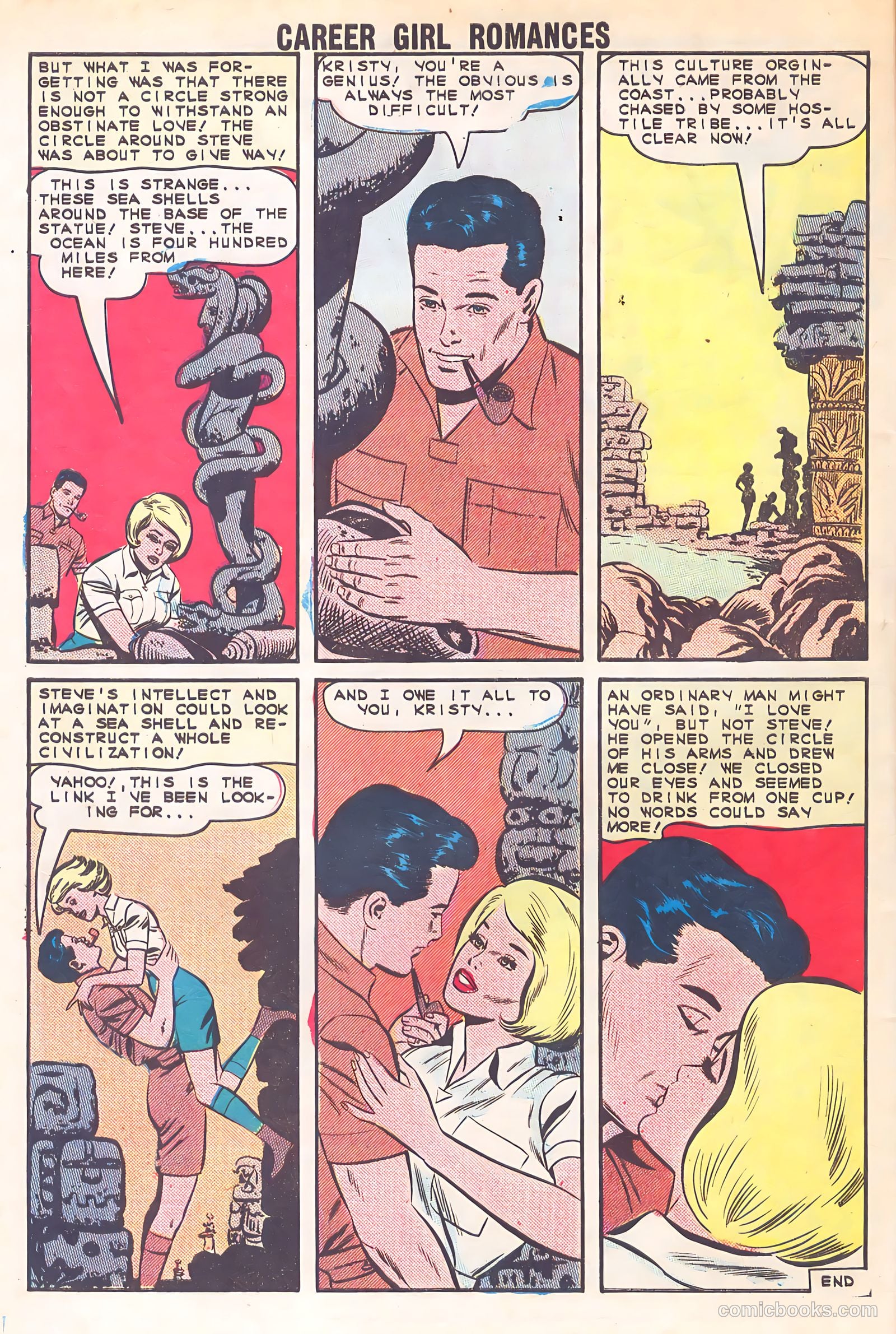 Career Girl Romances #26 — page 32 of 37