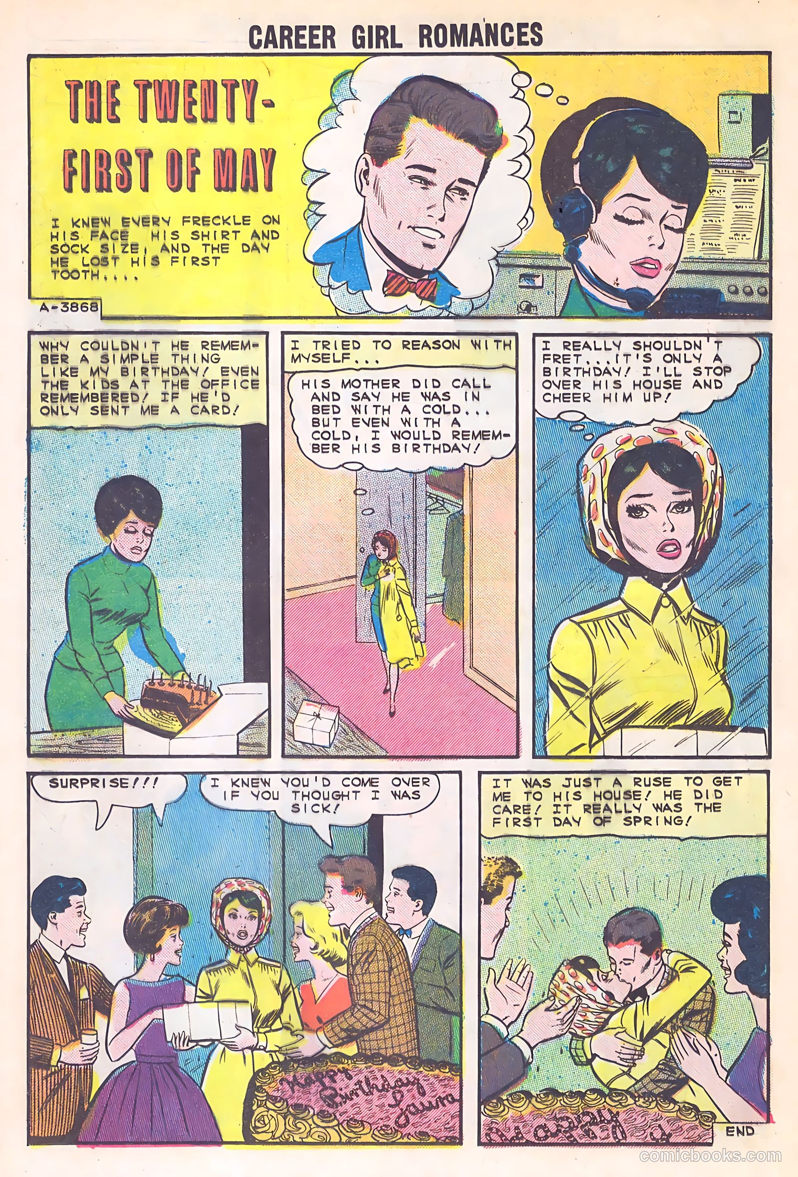 Career Girl Romances #27 — page 12 of 36