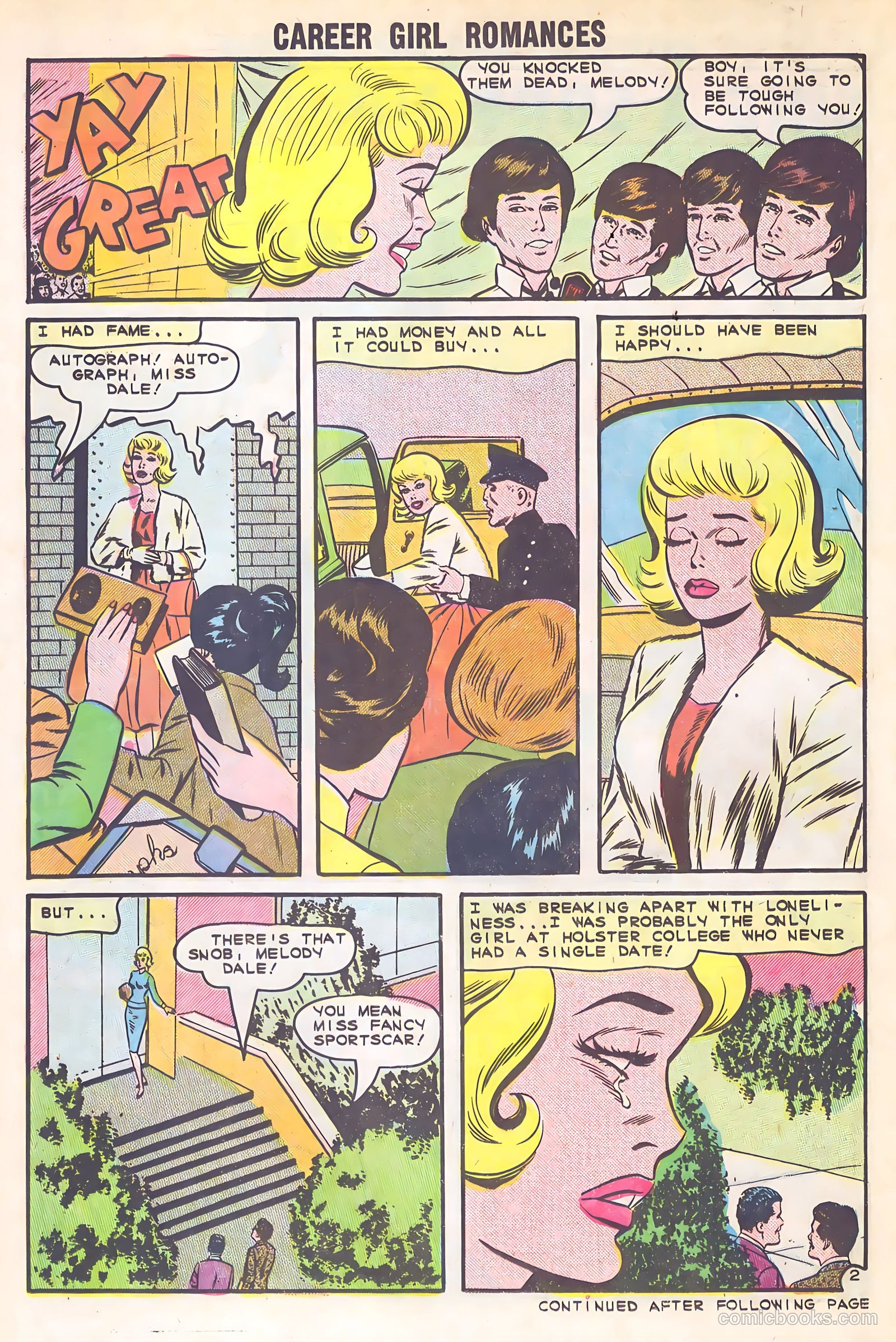 Career Girl Romances #27 — page 14 of 36