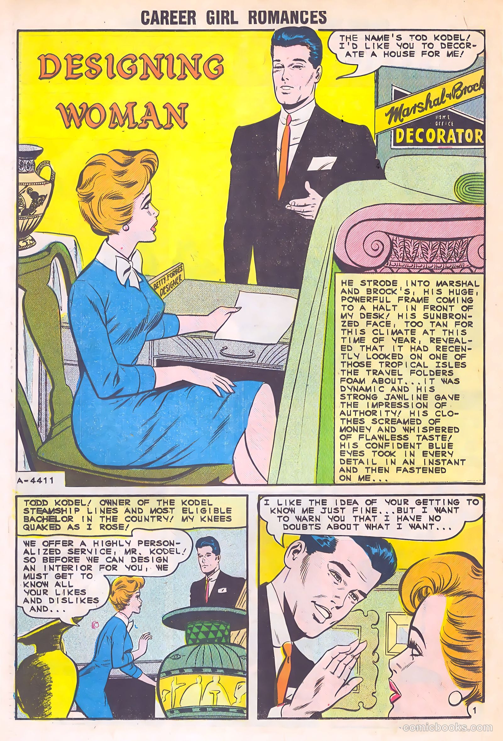 Career Girl Romances #27 — page 26 of 36
