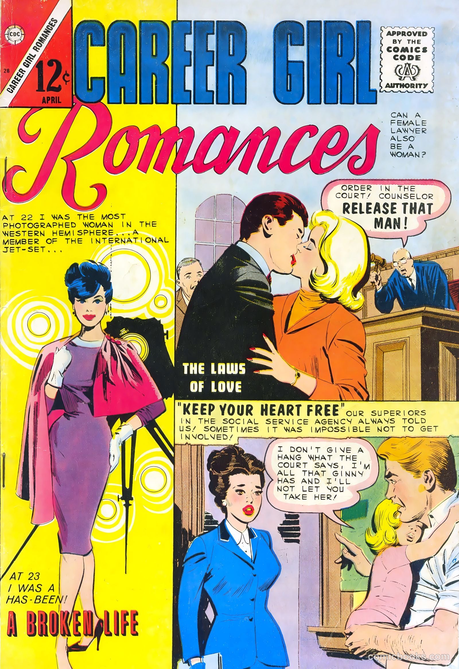 Career Girl Romances #28 — page 1 of 36