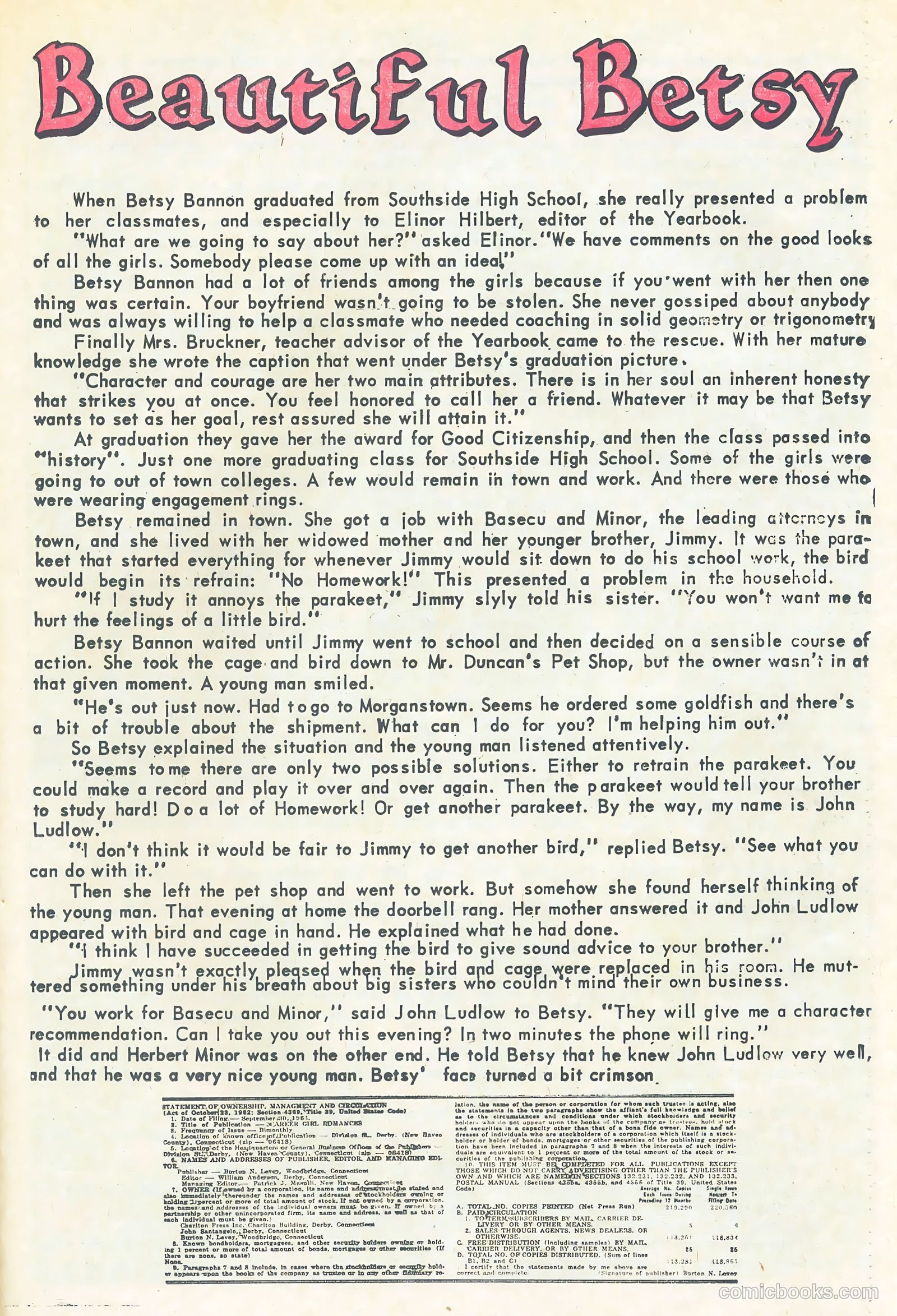 Career Girl Romances #28 — page 23 of 36