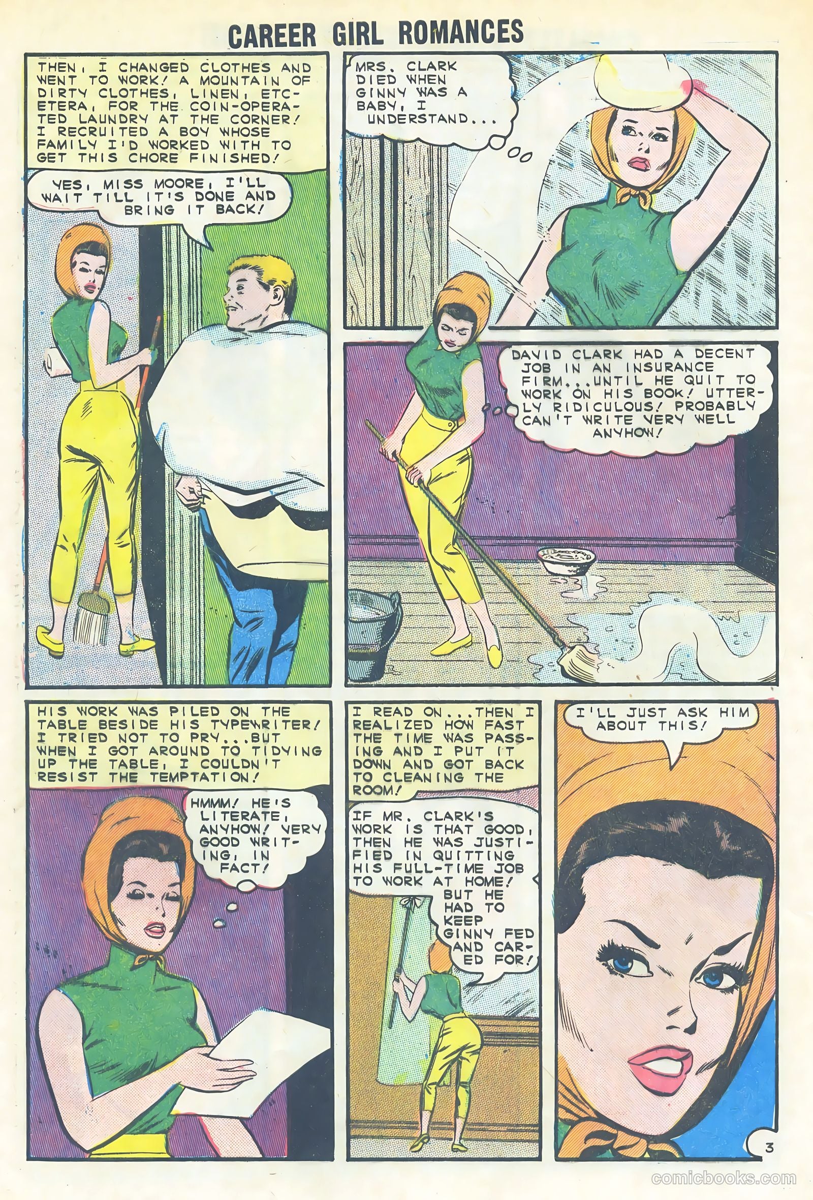Career Girl Romances #28 — page 28 of 36