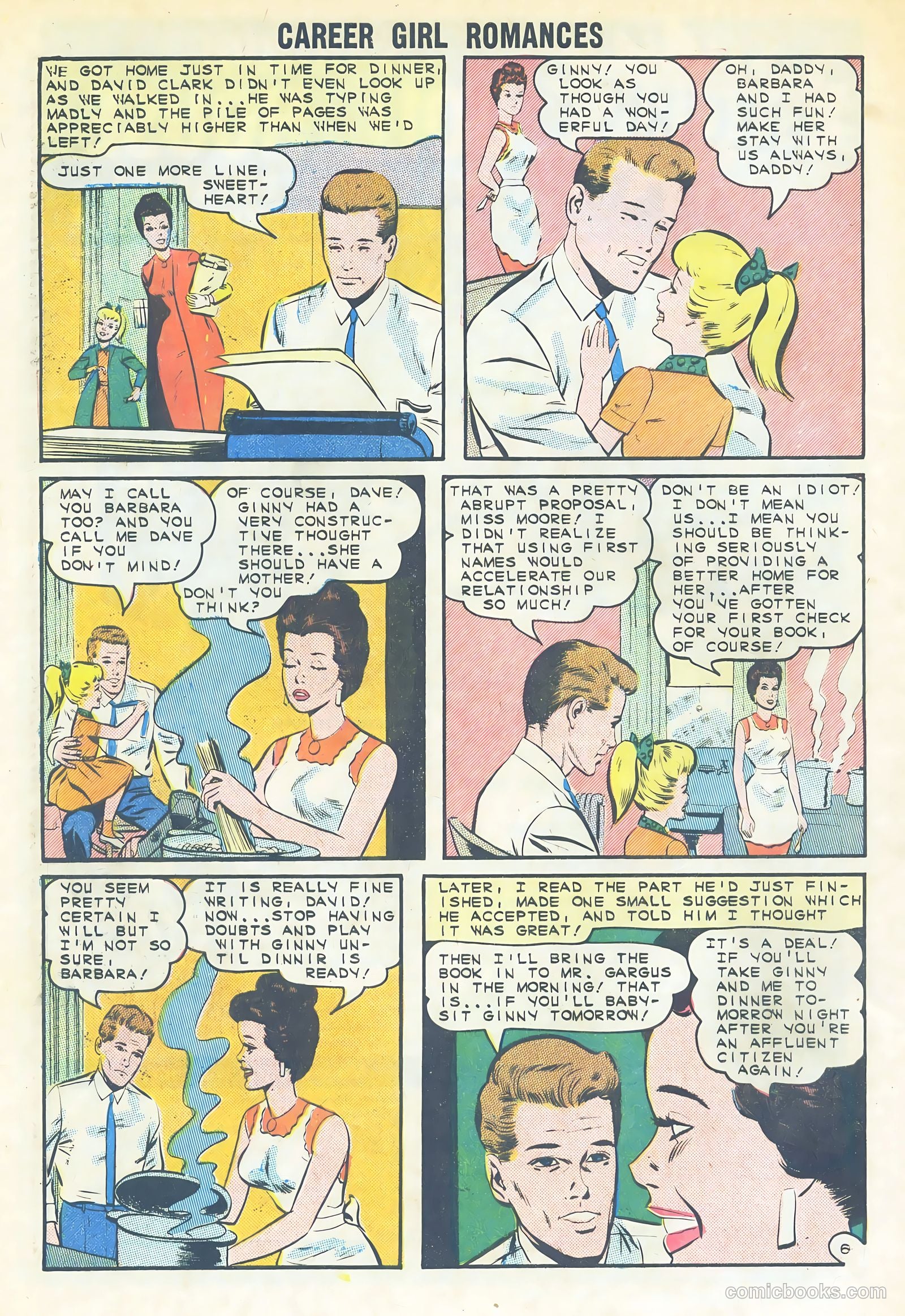 Career Girl Romances #28 — page 32 of 36