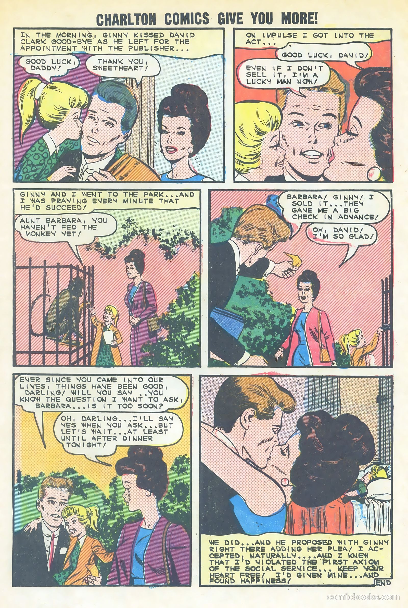 Career Girl Romances #28 — page 33 of 36