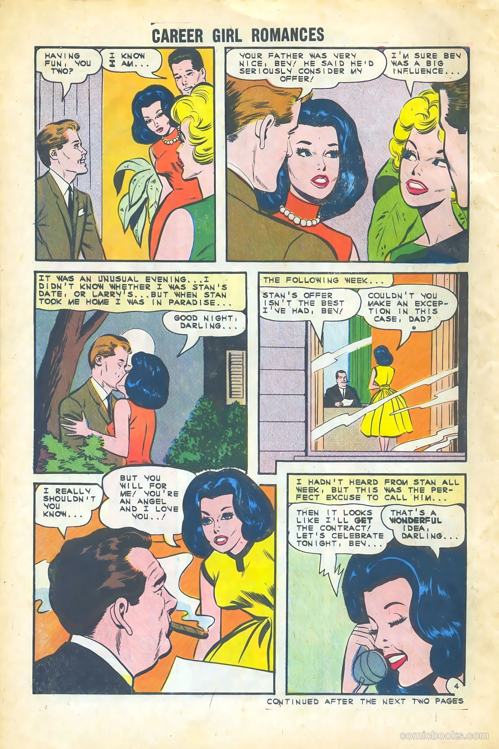 Career Girl Romances #29 — page 6 of 36