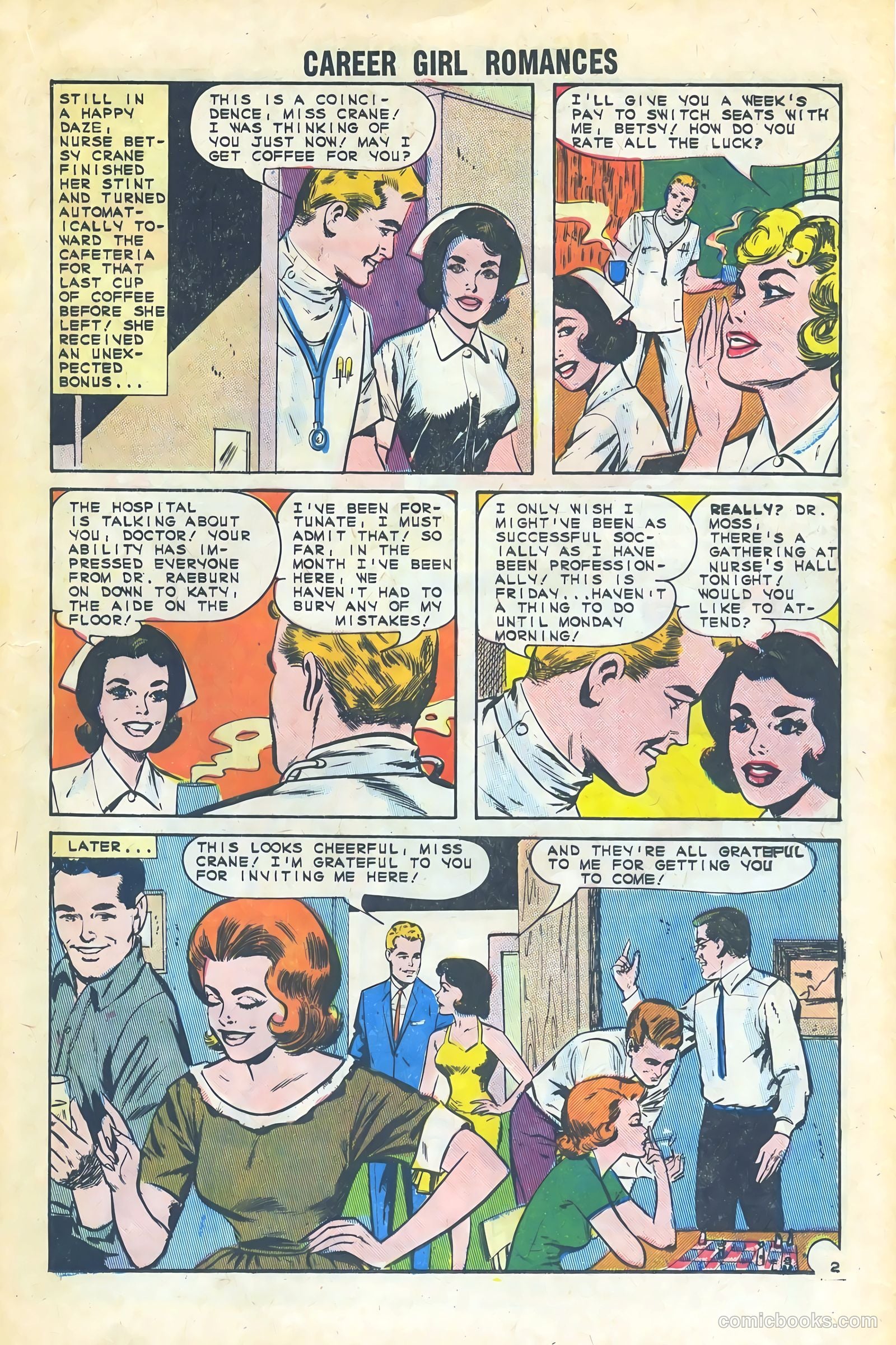 Career Girl Romances #29 — page 21 of 36