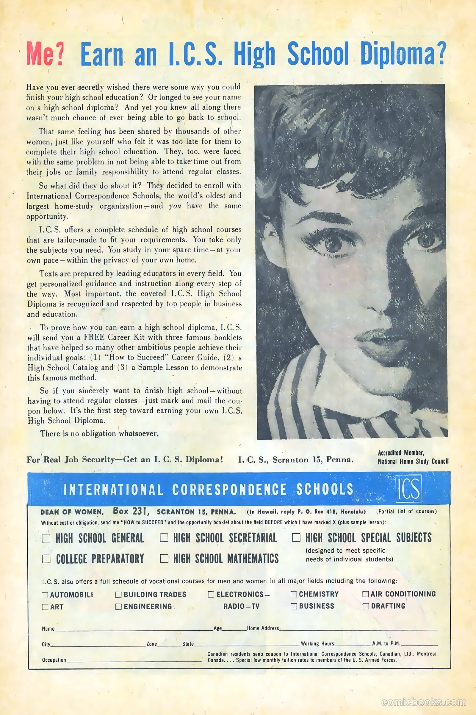 Career Girl Romances #29 — page 34 of 36