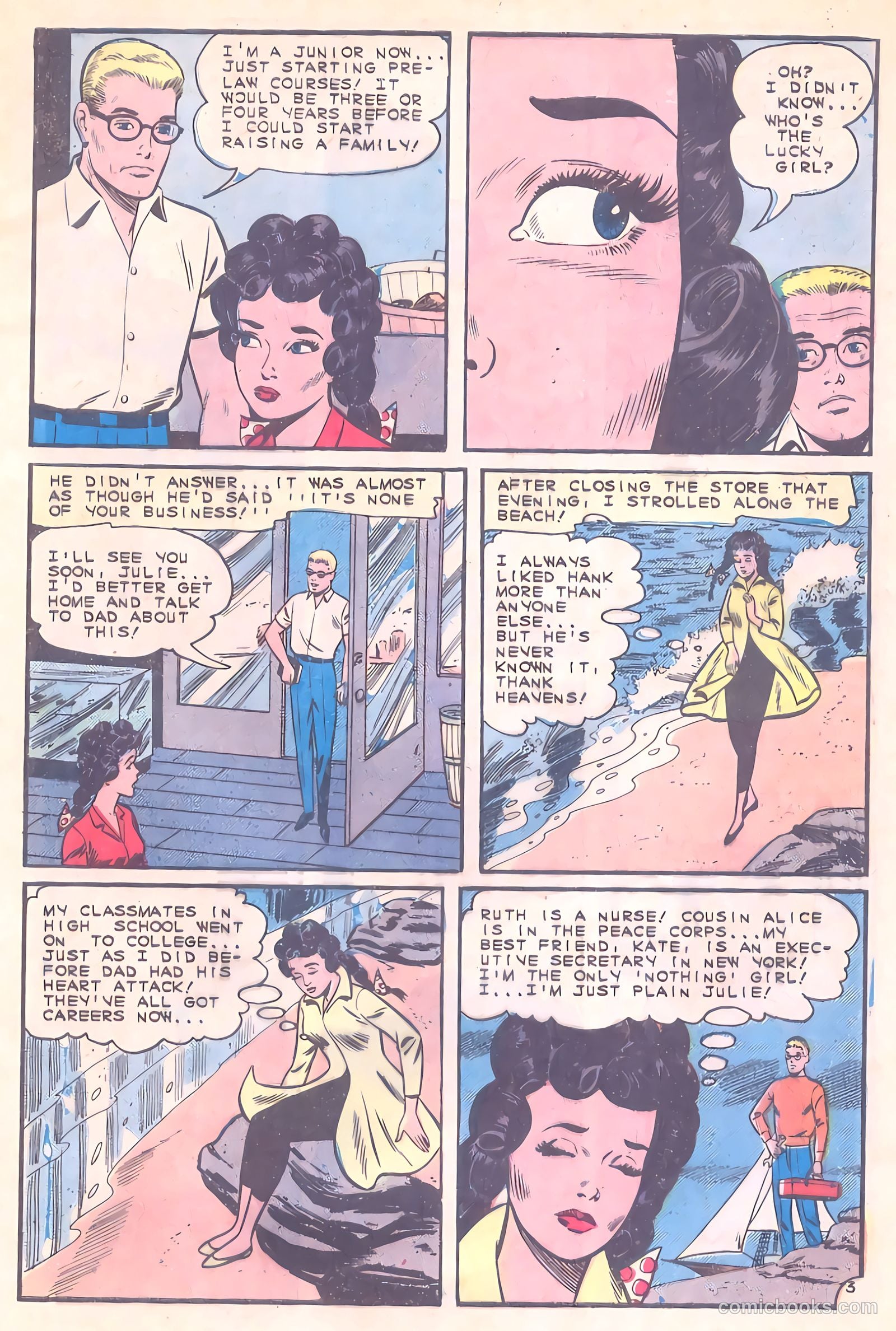 Career Girl Romances #31 — page 5 of 36
